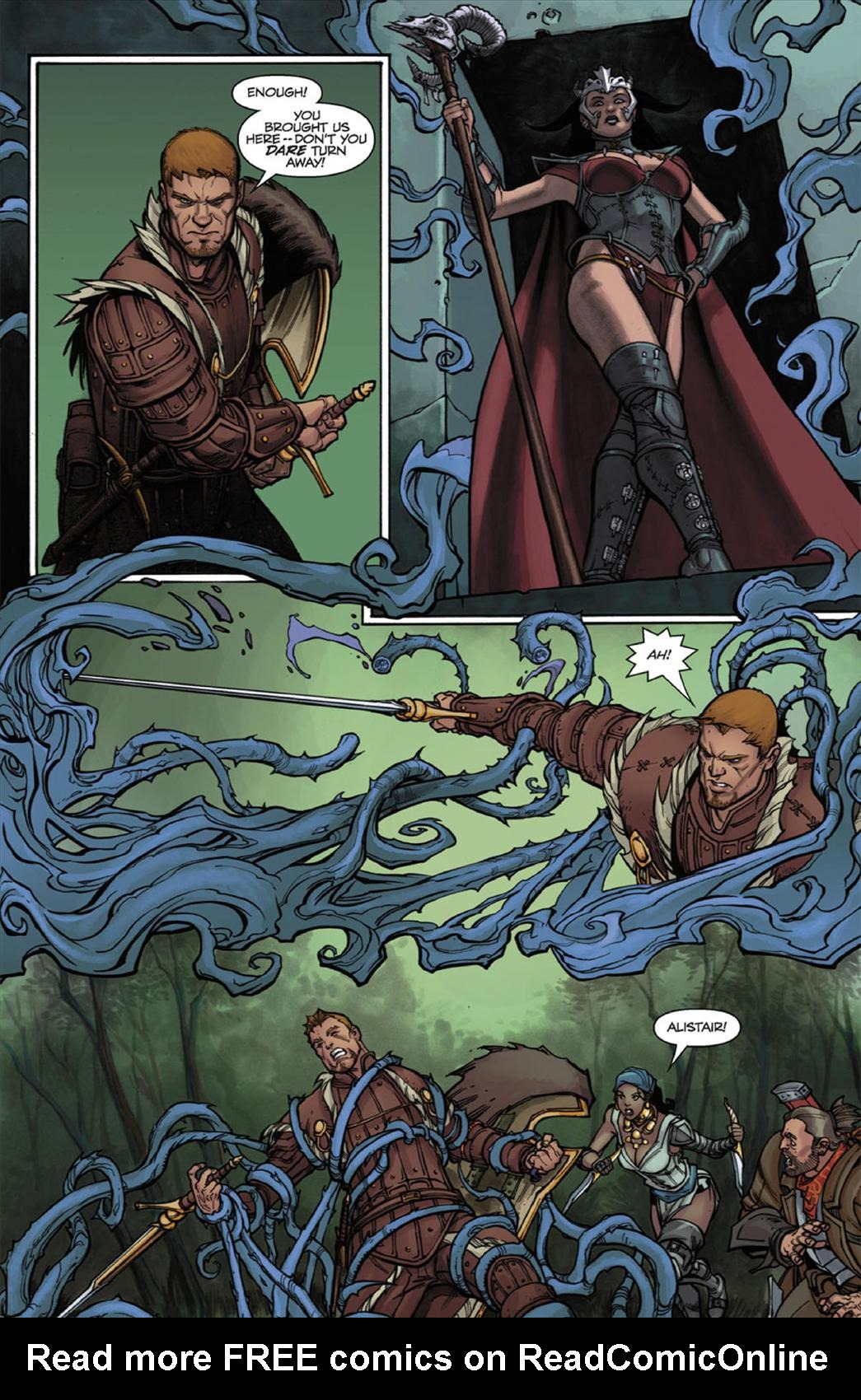 Read online Dragon Age: The Silent Grove comic -  Issue #4 - 8