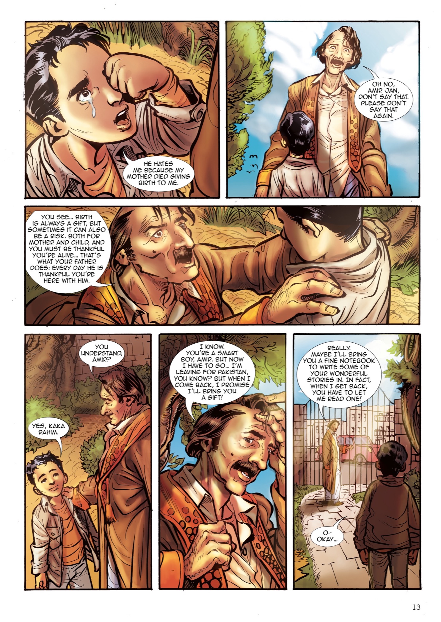 Read online The Kite Runner comic -  Issue # TPB - 14