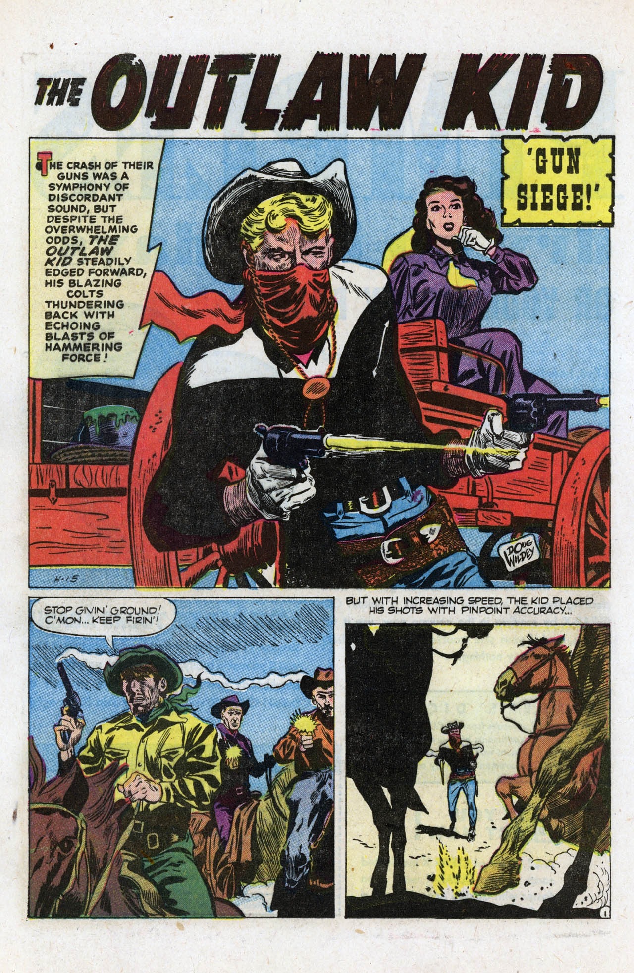 Read online The Outlaw Kid (1954) comic -  Issue #9 - 16
