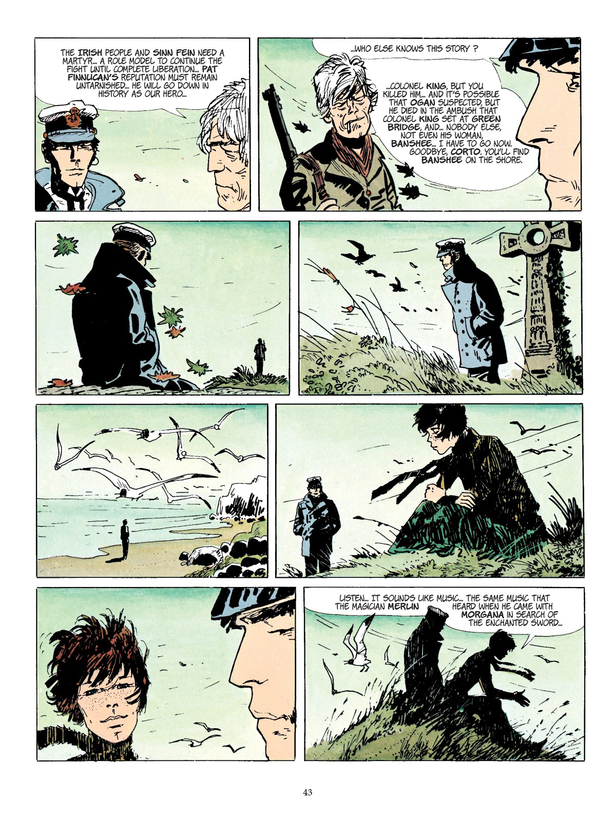 Read online Corto Maltese comic -  Issue # TPB 7 (Part 1) - 38
