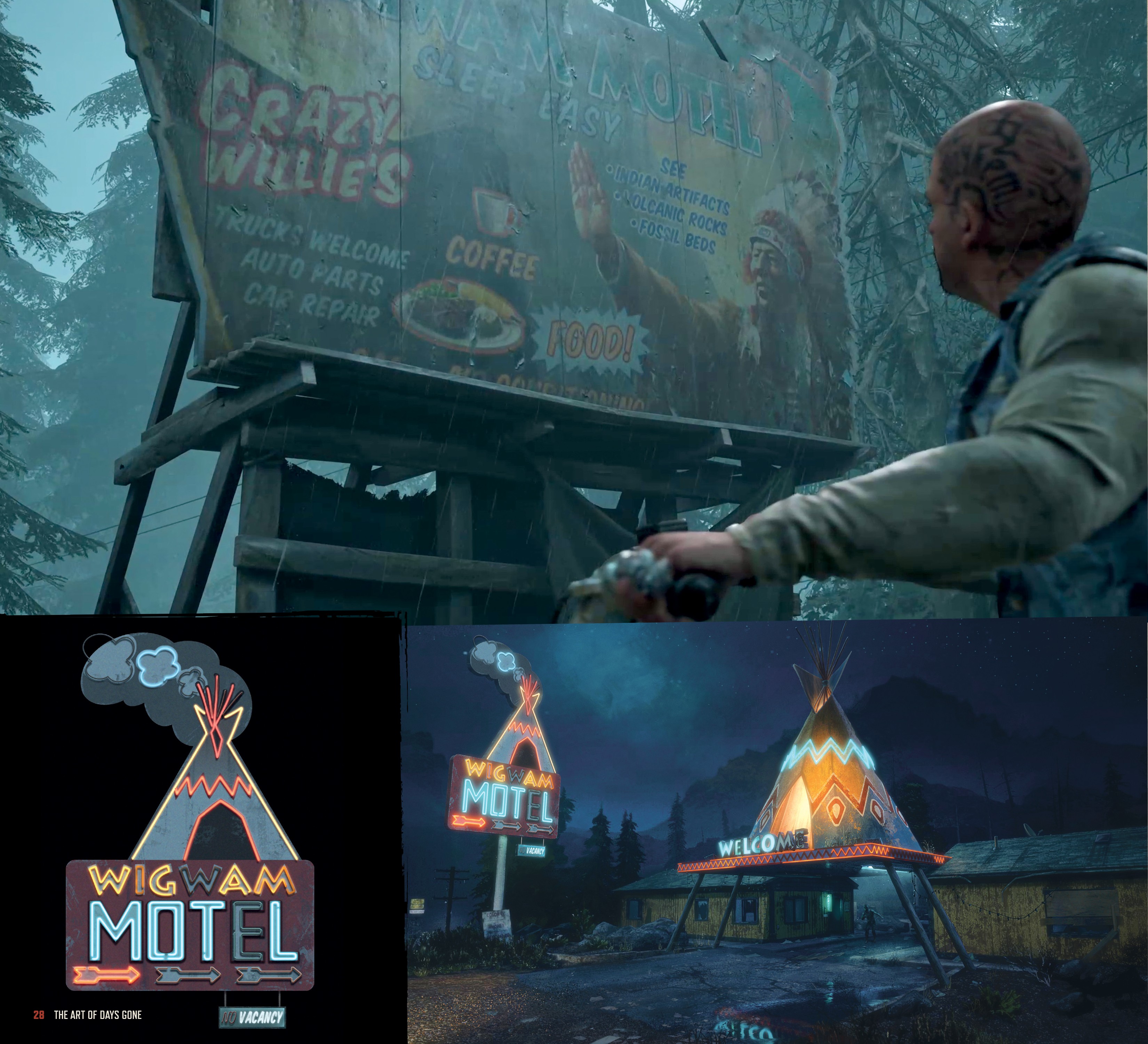 Read online The Art of Days Gone comic -  Issue # TPB (Part 1) - 28