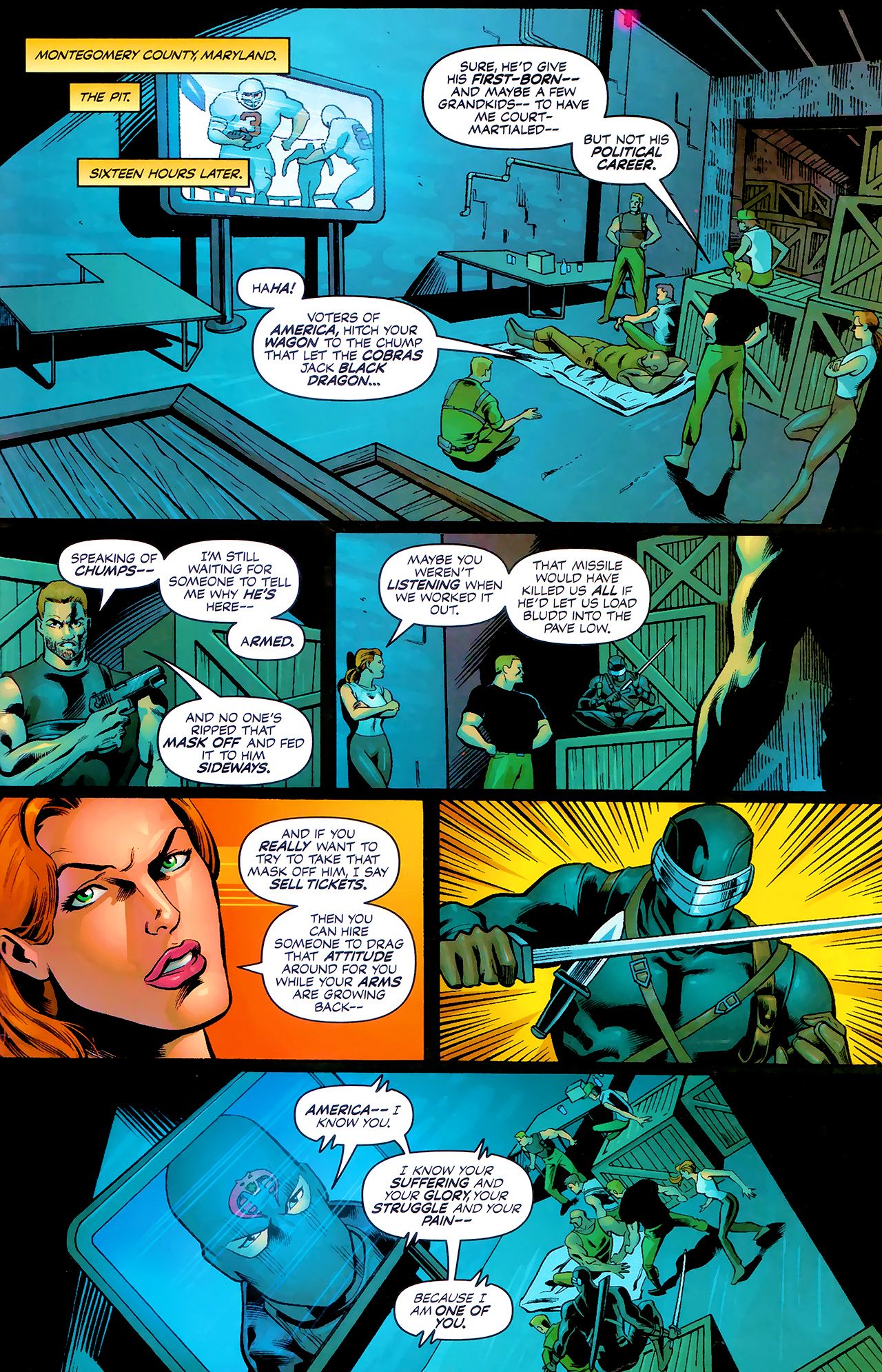 Read online G.I. Joe Reloaded comic -  Issue #1 - 23