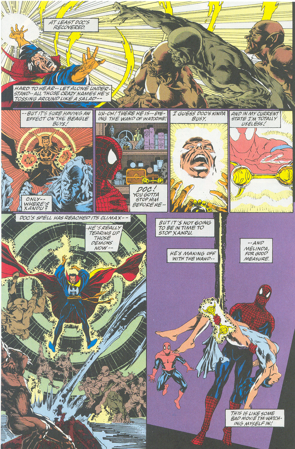 Read online Spider-Man/Dr. Strange: "The Way to Dusty Death" comic -  Issue # Full - 26