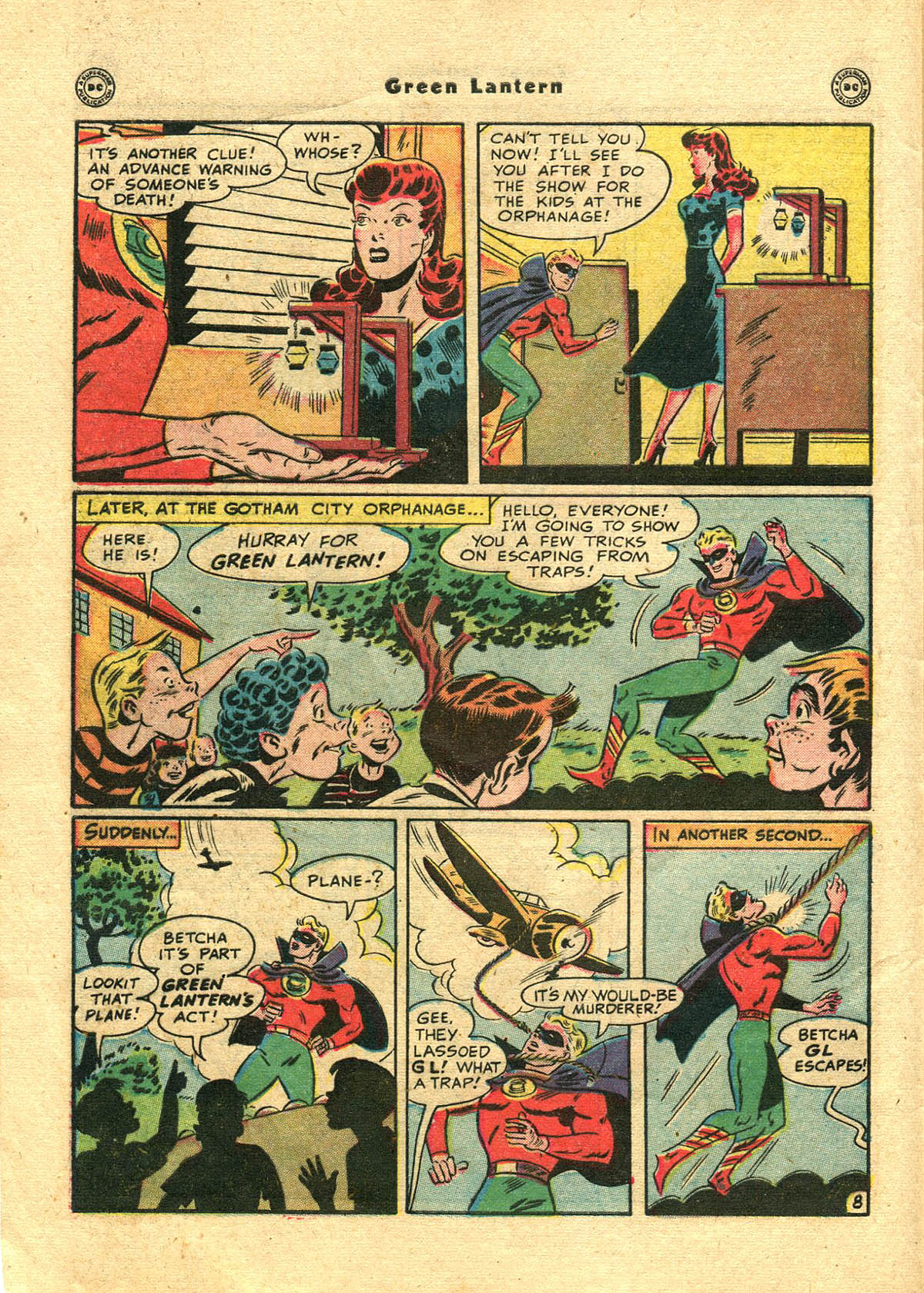 Read online Green Lantern (1941) comic -  Issue #38 - 9