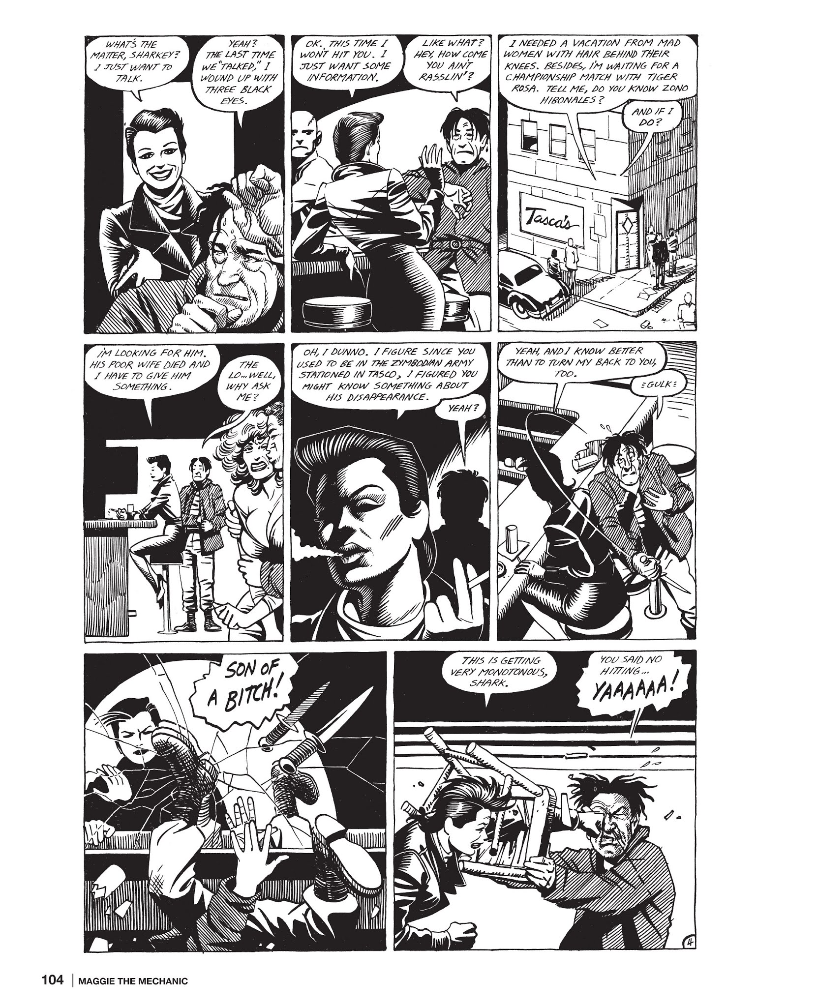 Read online Maggie the Mechanic: The Love & Rockets Library - Locas comic -  Issue # TPB (Part 2) - 5