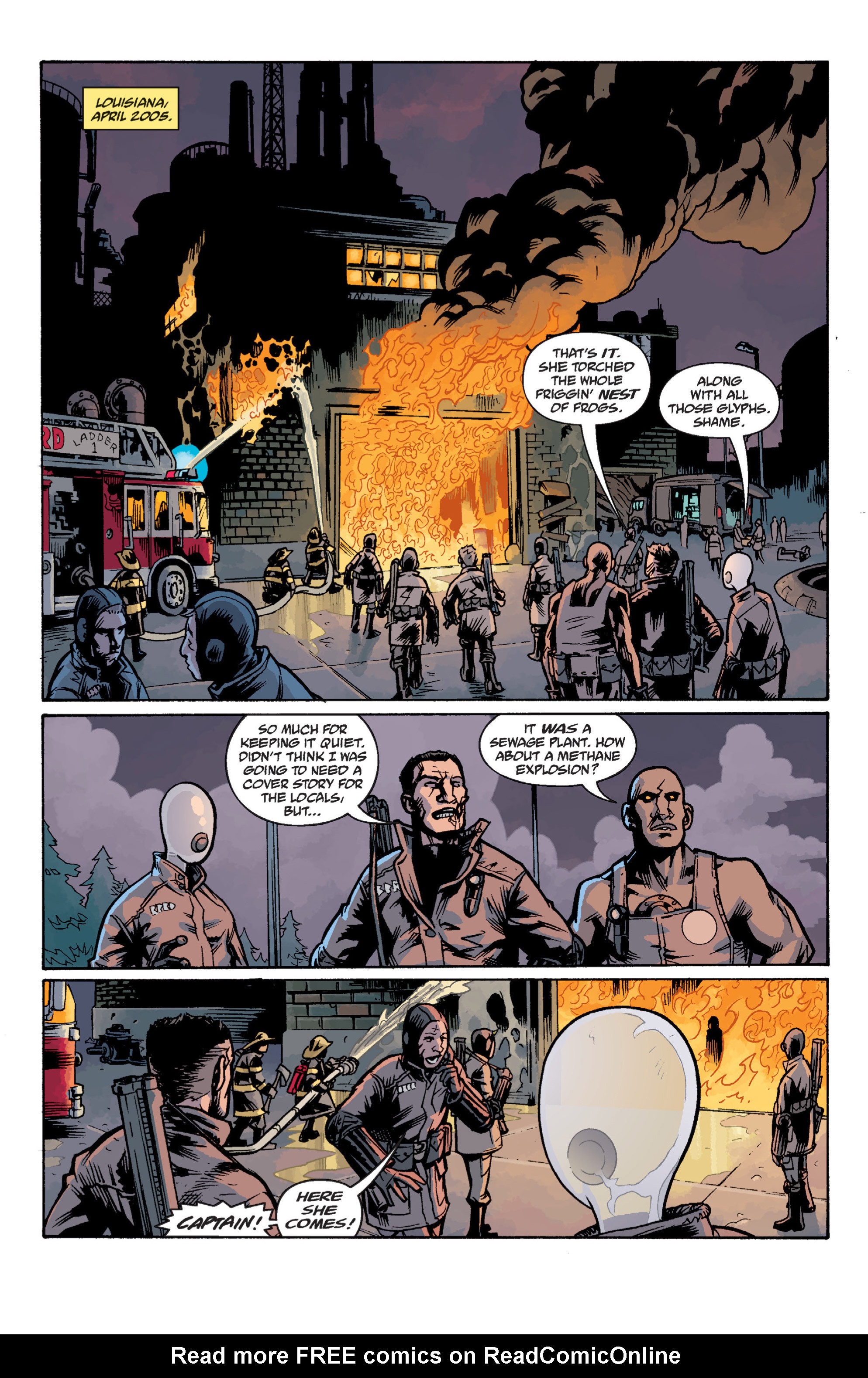 Read online B.P.R.D.: Hollow Earth and Other Stories comic -  Issue # TPB 12 - 109