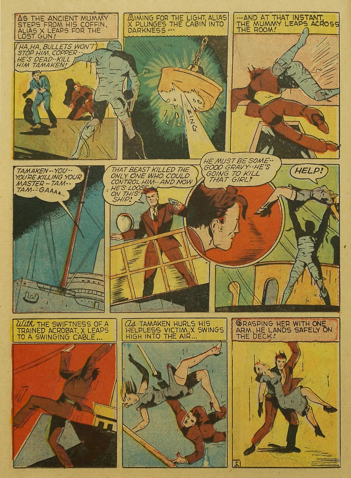 Captain Aero Comics issue 3 - Page 20