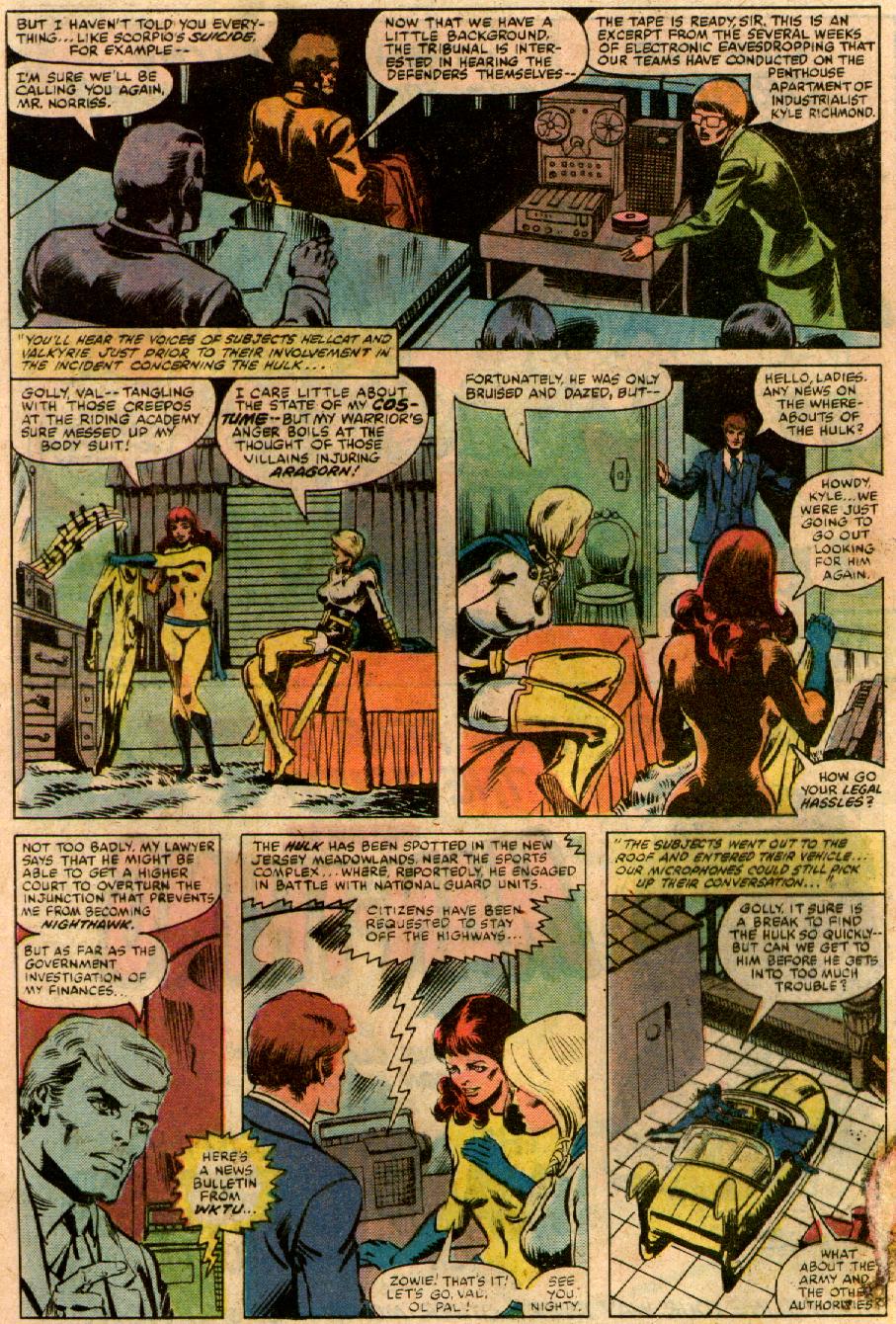 The Defenders (1972) Issue #87 #88 - English 9