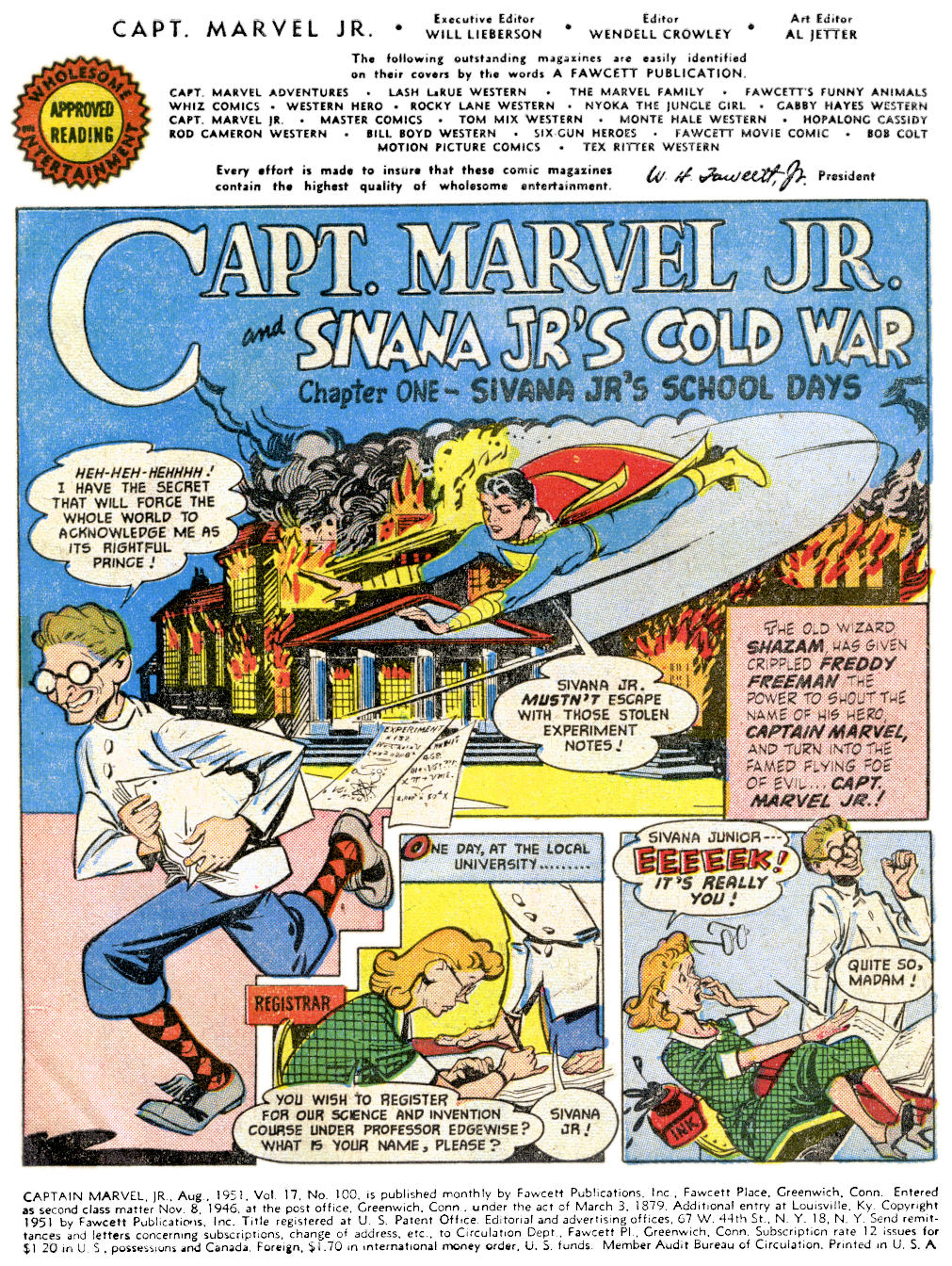 Read online Captain Marvel, Jr. comic -  Issue #100 - 3