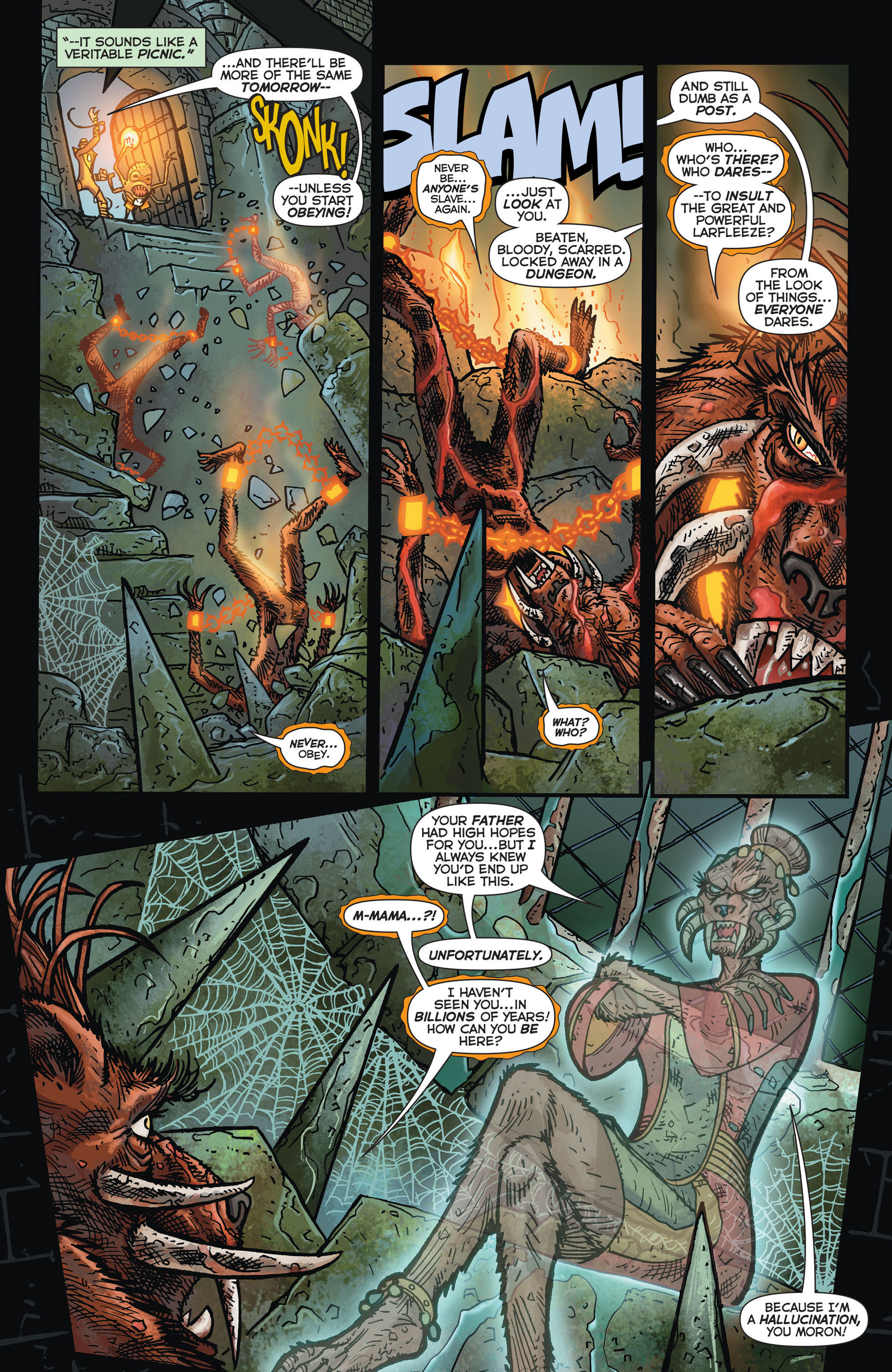 Read online Larfleeze comic -  Issue #5 - 16