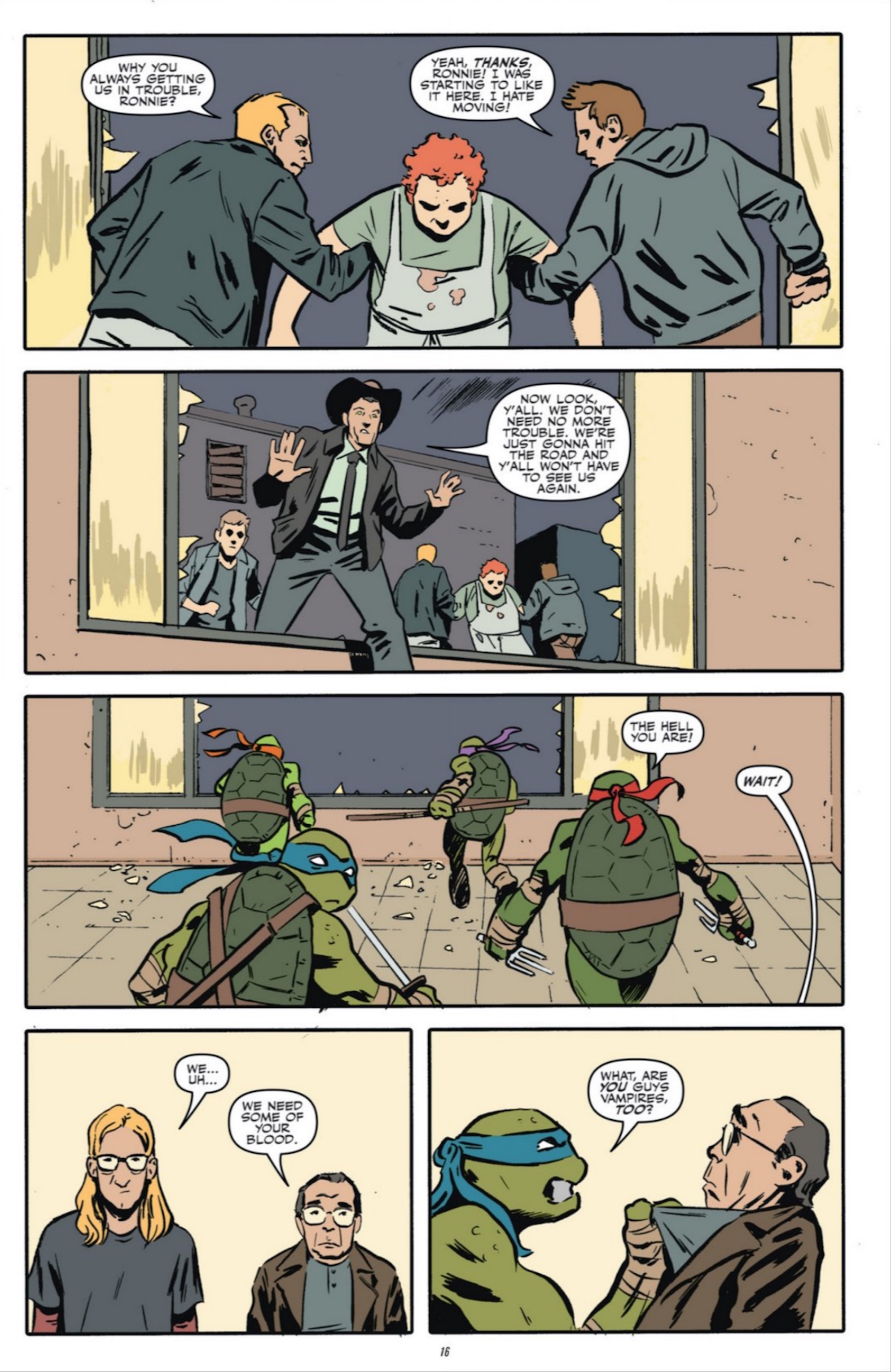 Read online The X-Files/Teenage Mutant Ninja Turtles: Conspiracy comic -  Issue # Full - 18