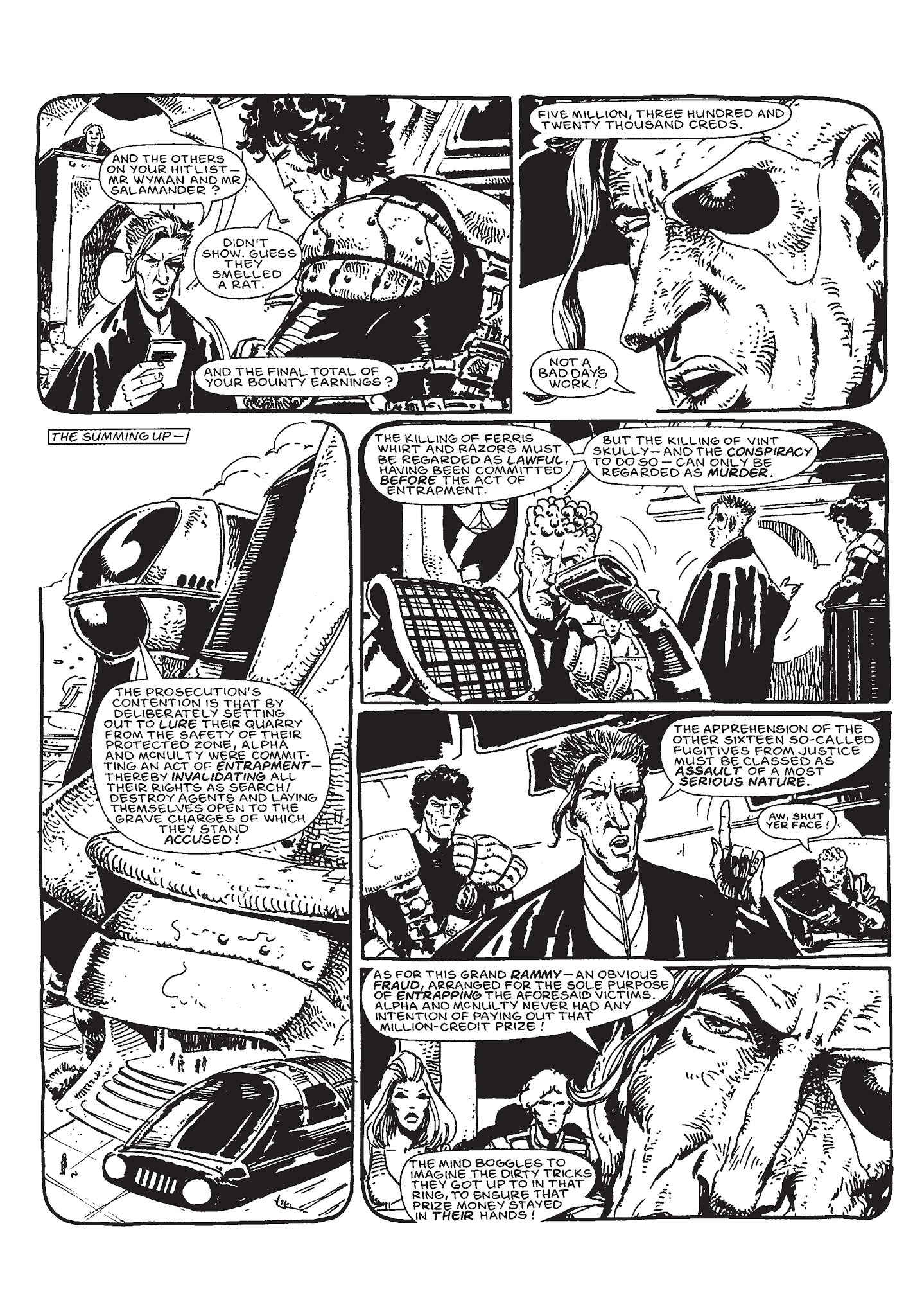 Read online Strontium Dog: Search/Destroy Agency Files comic -  Issue # TPB 4 - 224