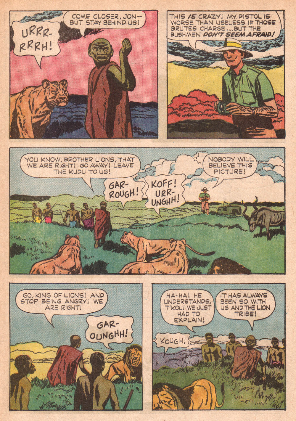 Read online Korak, Son of Tarzan (1964) comic -  Issue #7 - 33