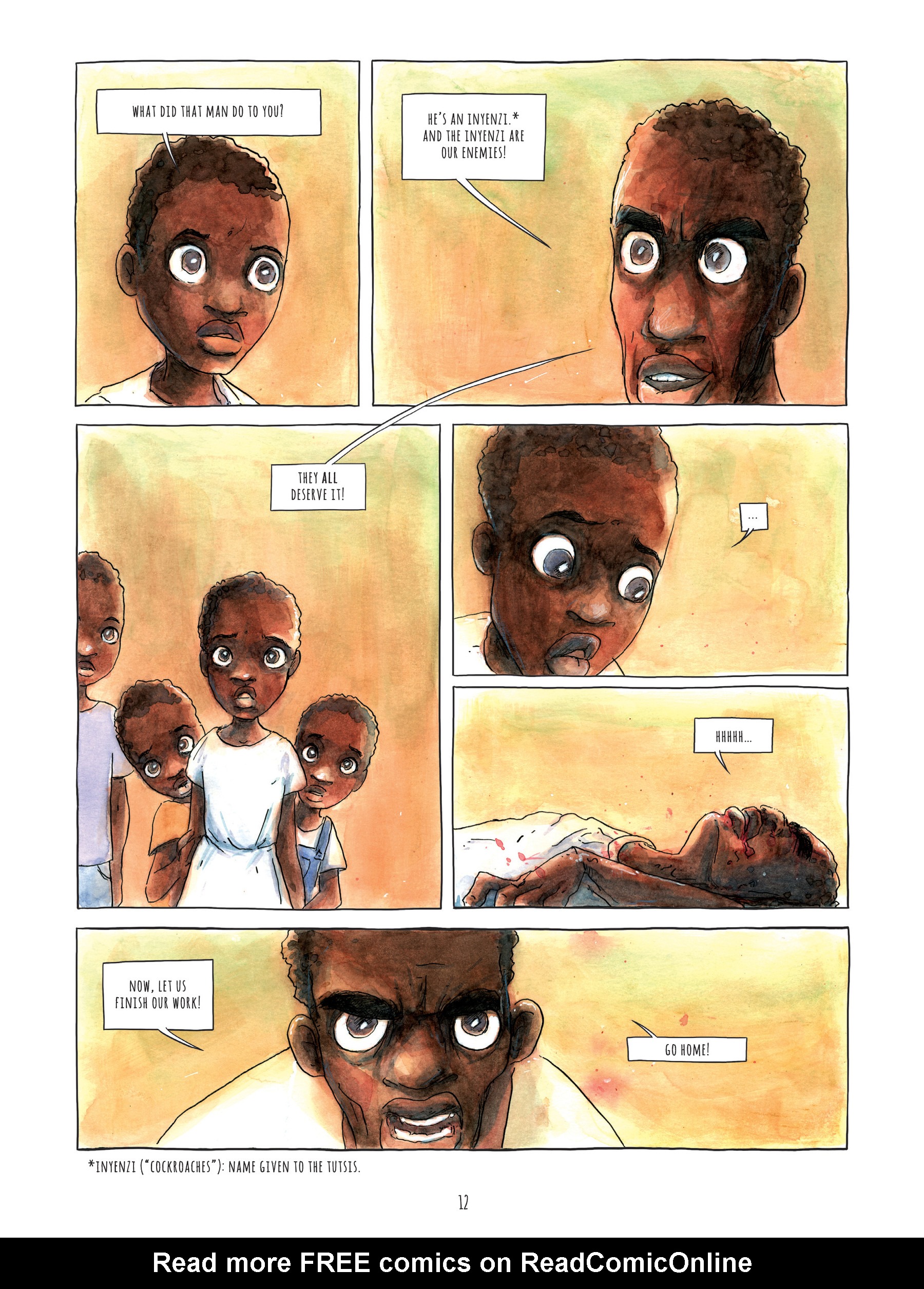 Read online Alice on the Run: One Child's Journey Through the Rwandan Civil War comic -  Issue # TPB - 11
