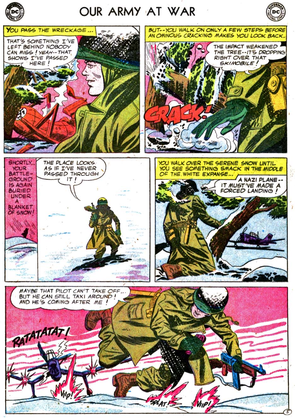 Read online Our Army at War (1952) comic -  Issue #49 - 16