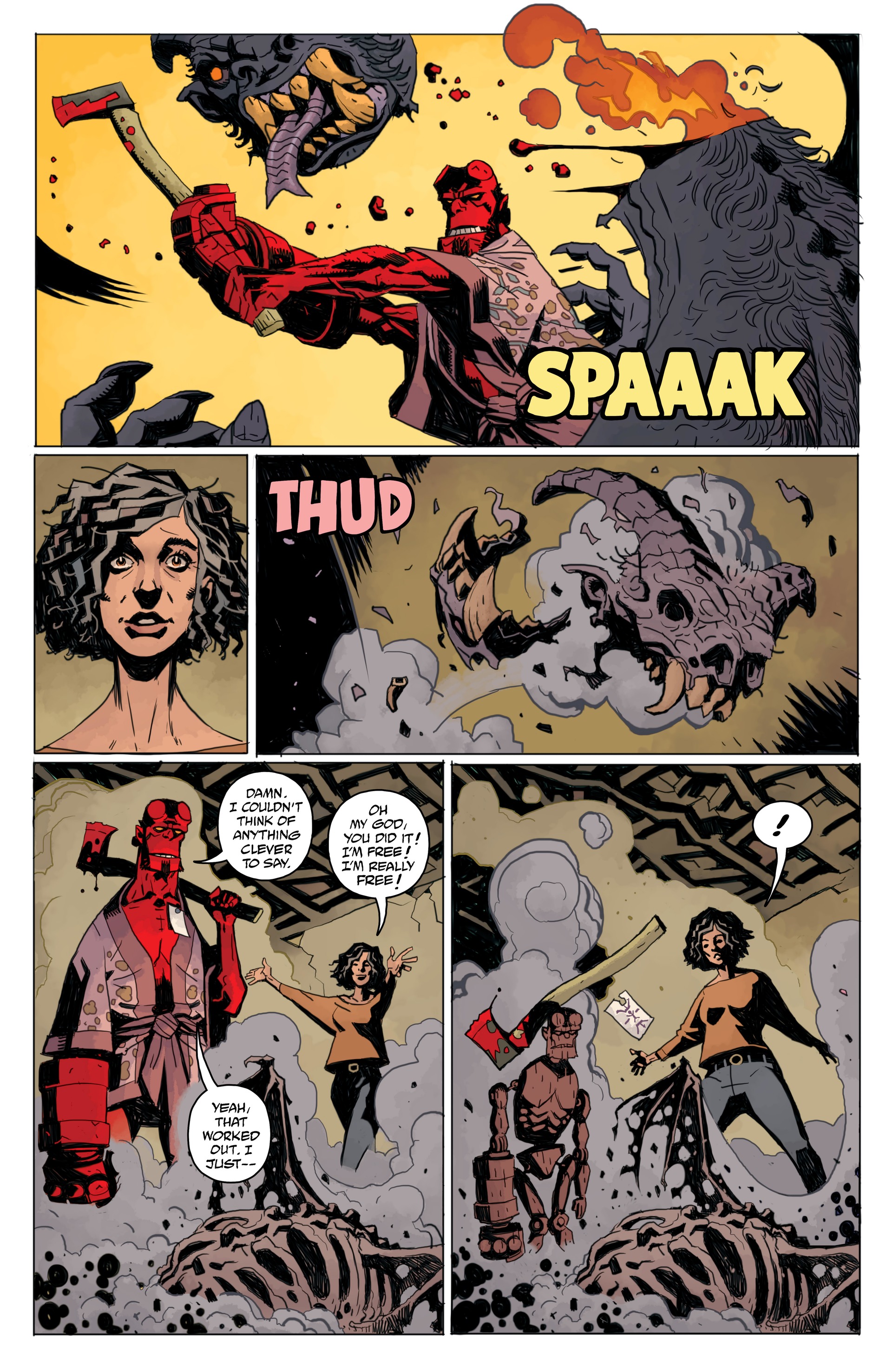 Read online Hellboy and the B.P.R.D.: The Return of Effie Kolb and Others comic -  Issue # TPB (Part 1) - 97