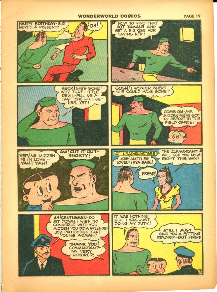 Read online Wonderworld Comics comic -  Issue #18 - 21