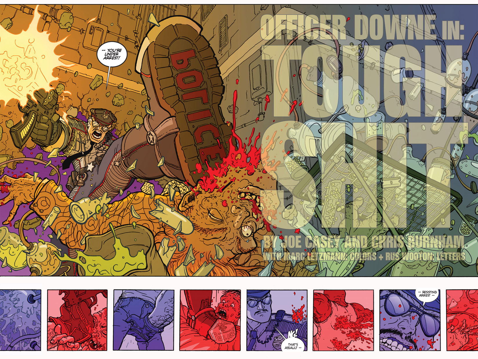 Read online Officer Downe: Bigger, Better, Bastard Edition comic -  Issue # TPB - 9