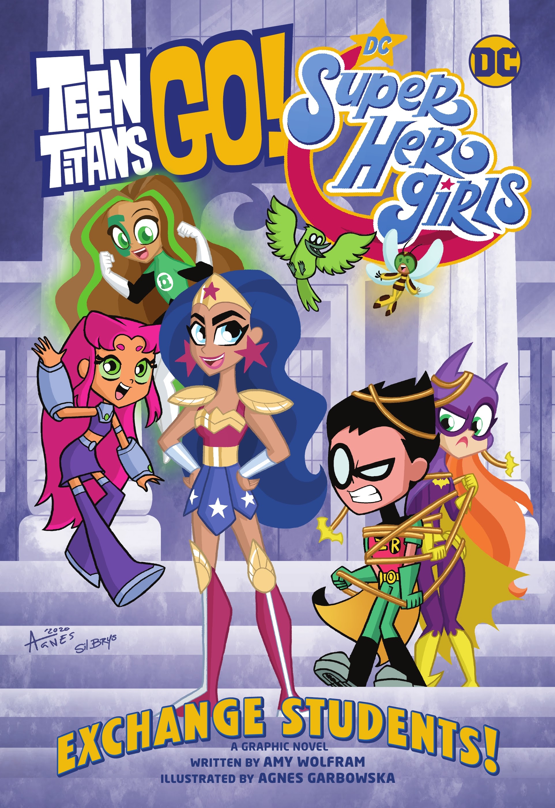 Read online Teen Titans Go!/DC Super Hero Girls: Exchange Students comic -  Issue # TPB (Part 1) - 1