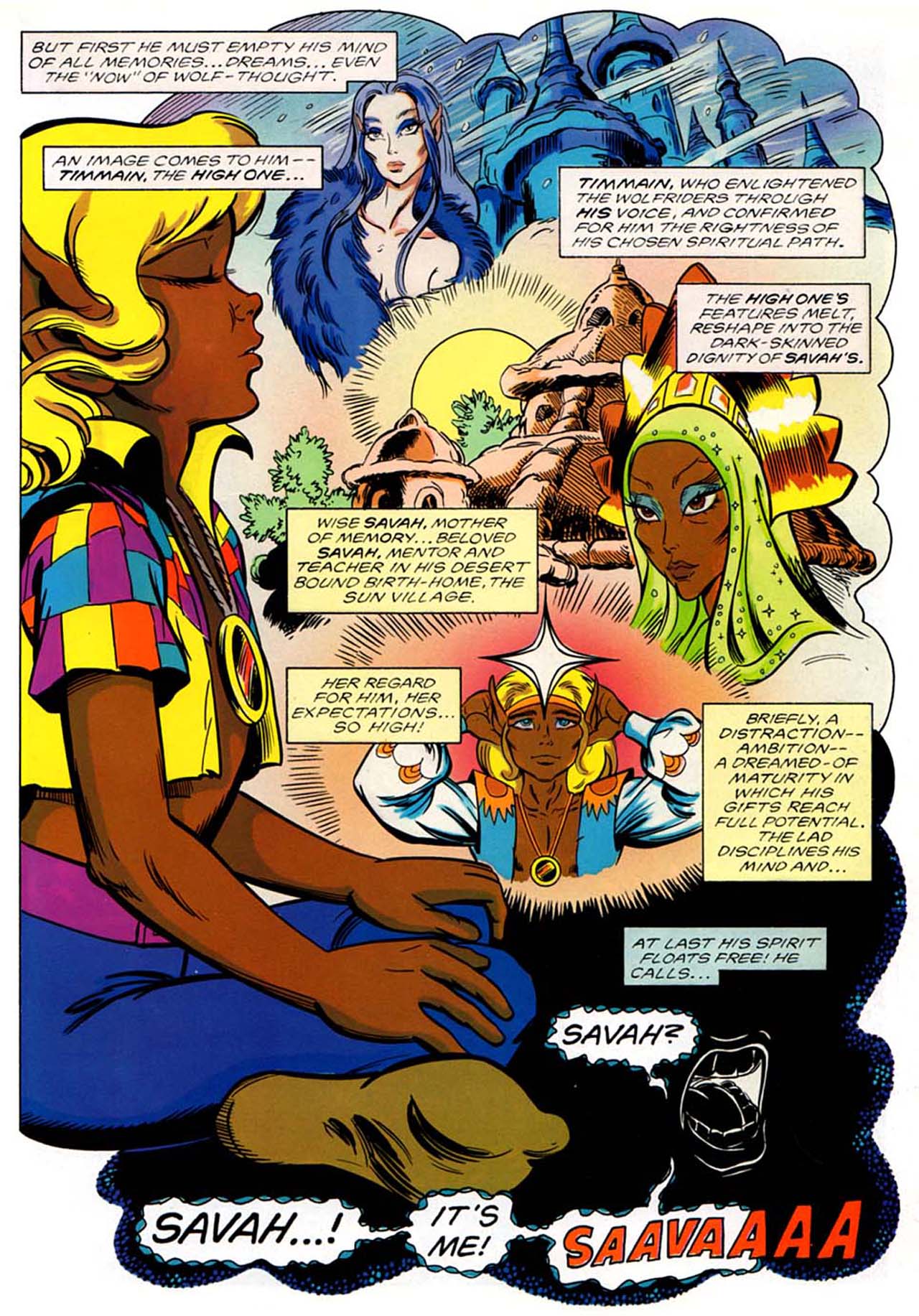 Read online ElfQuest: Siege at Blue Mountain comic -  Issue #3 - 6