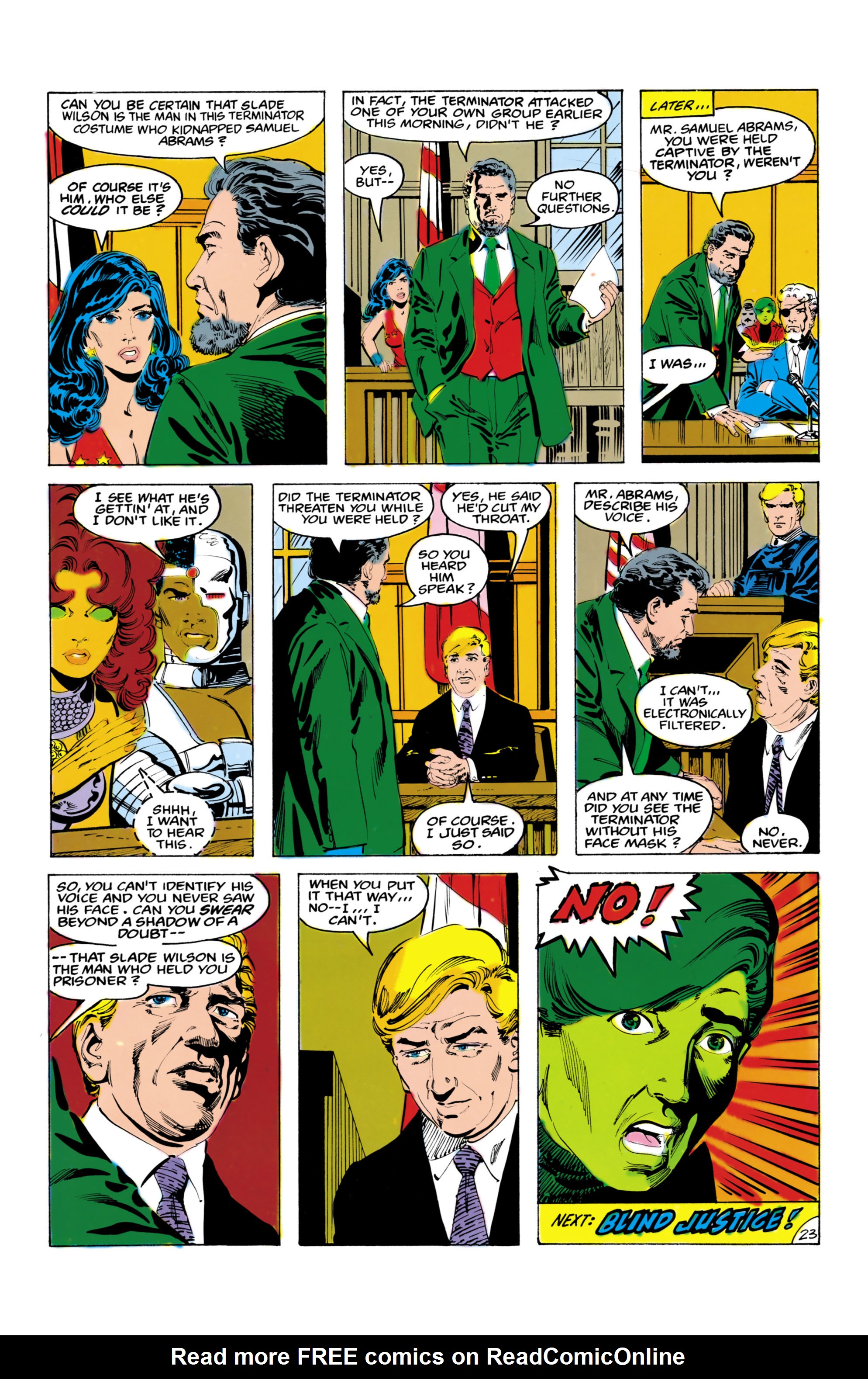 Read online Tales of the Teen Titans comic -  Issue #53 - 24