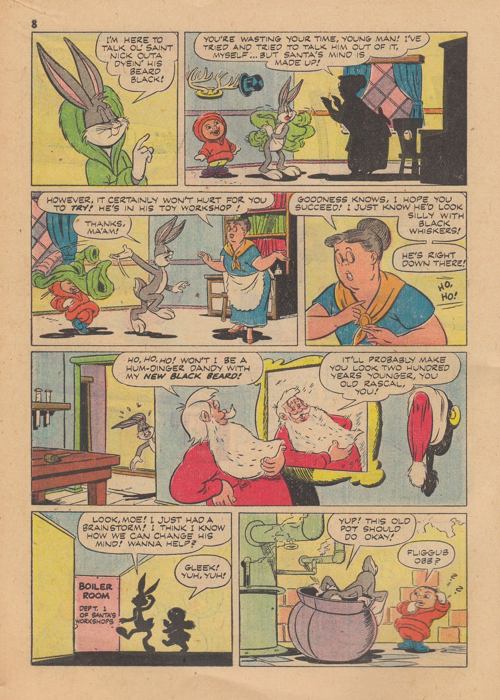Read online Bugs Bunny's Christmas Funnies comic -  Issue # TPB 2 - 10