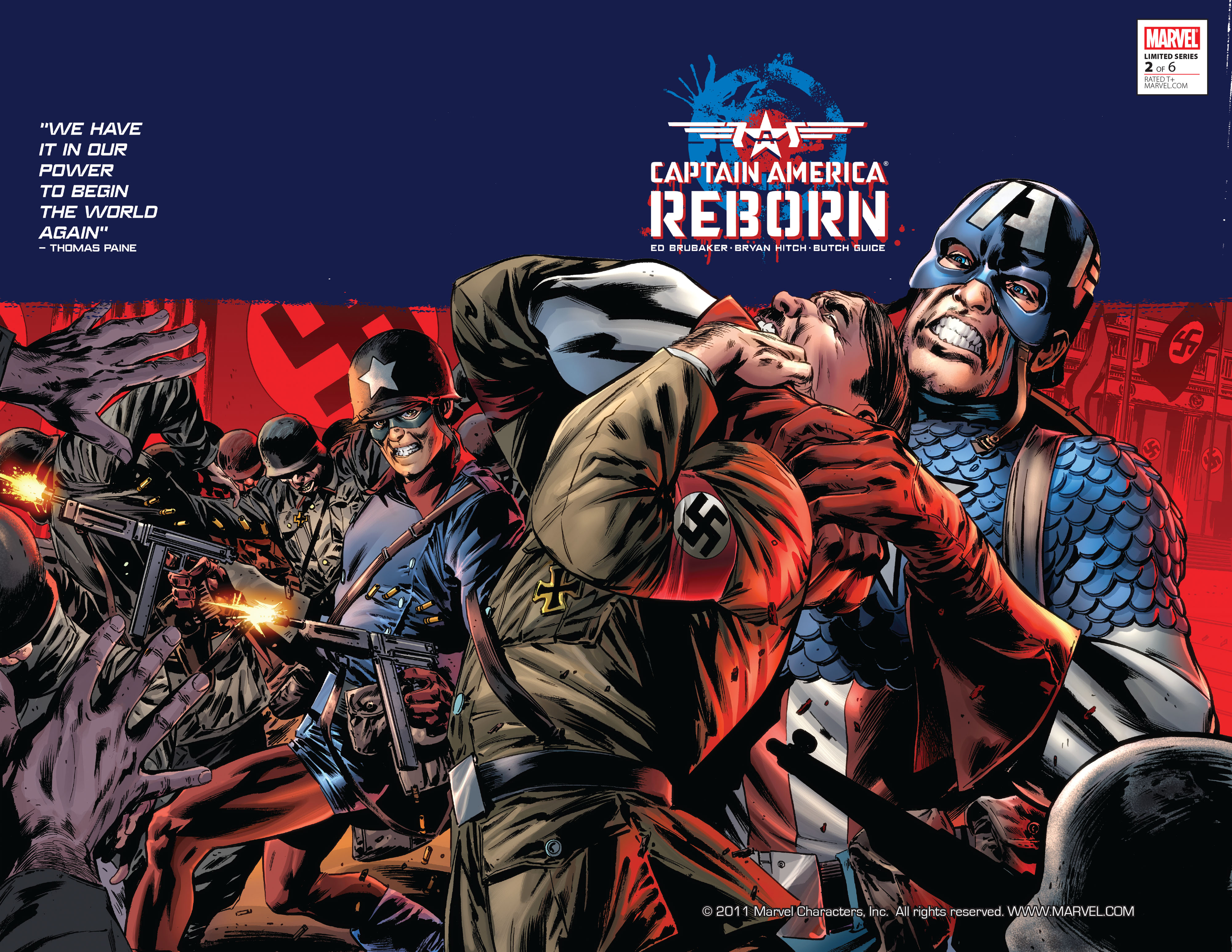 Read online Captain America: Reborn comic -  Issue #2 - 2