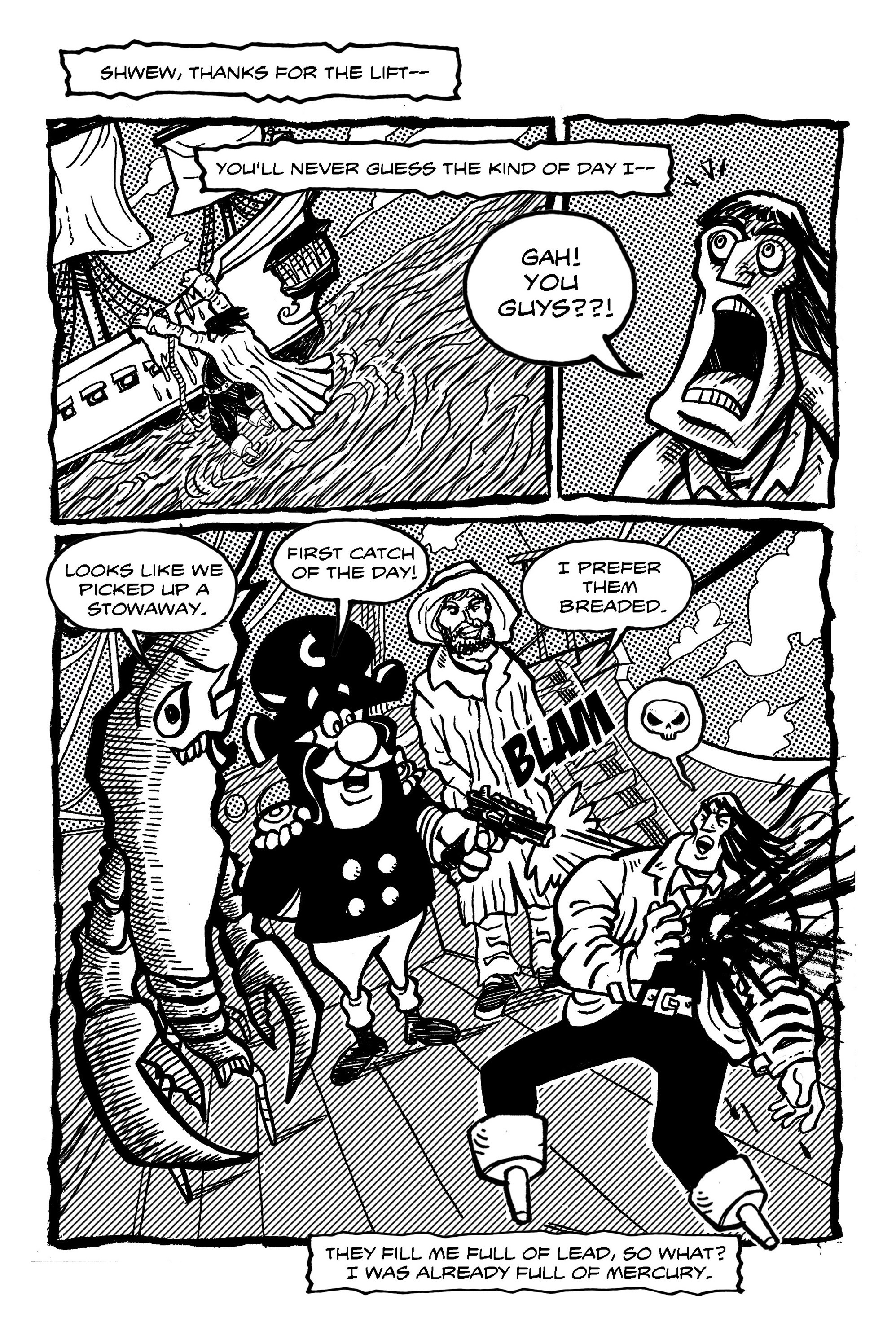 Read online Broadsword, P.I. comic -  Issue #3 - 21