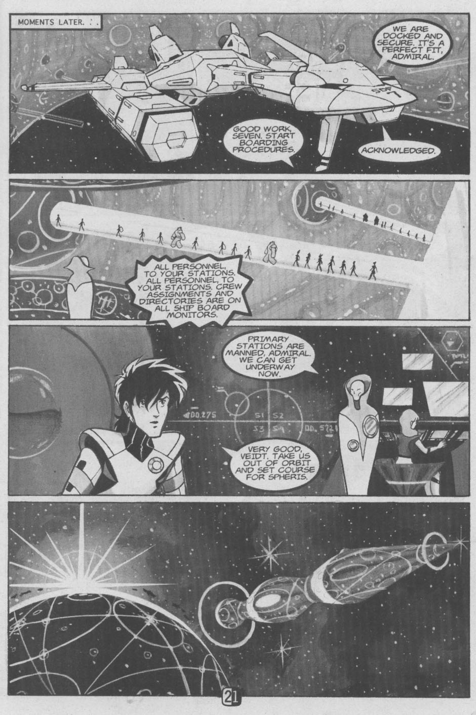 Read online Robotech II: The Sentinels comic -  Issue #9 - 24