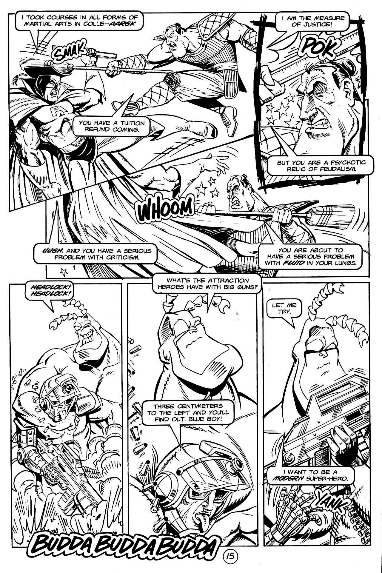 Read online Paul the Samurai (1992) comic -  Issue #9 - 16