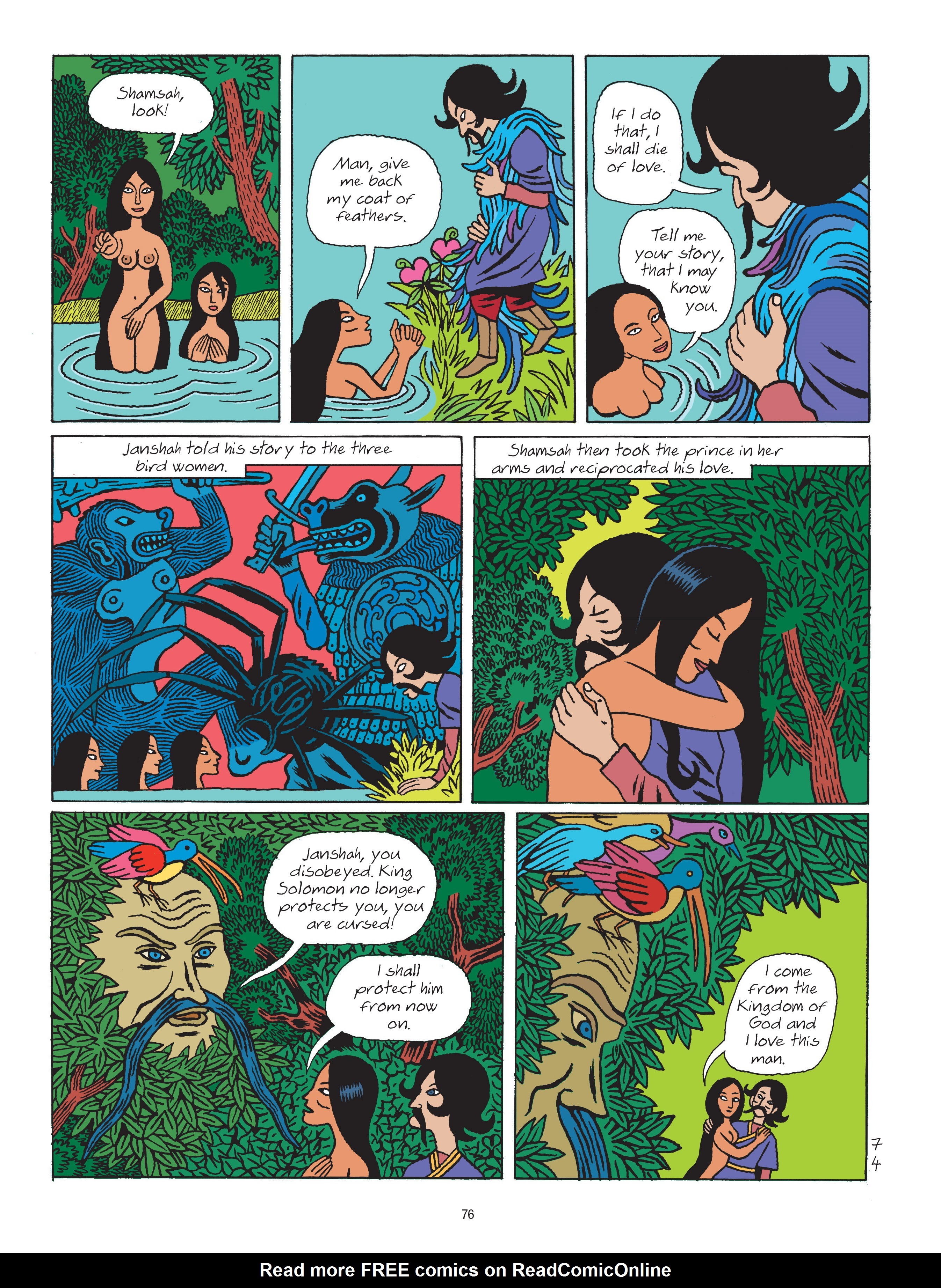Read online A Tale of a Thousand and One Nights: HASIB & the Queen of Serpents comic -  Issue # TPB - 76
