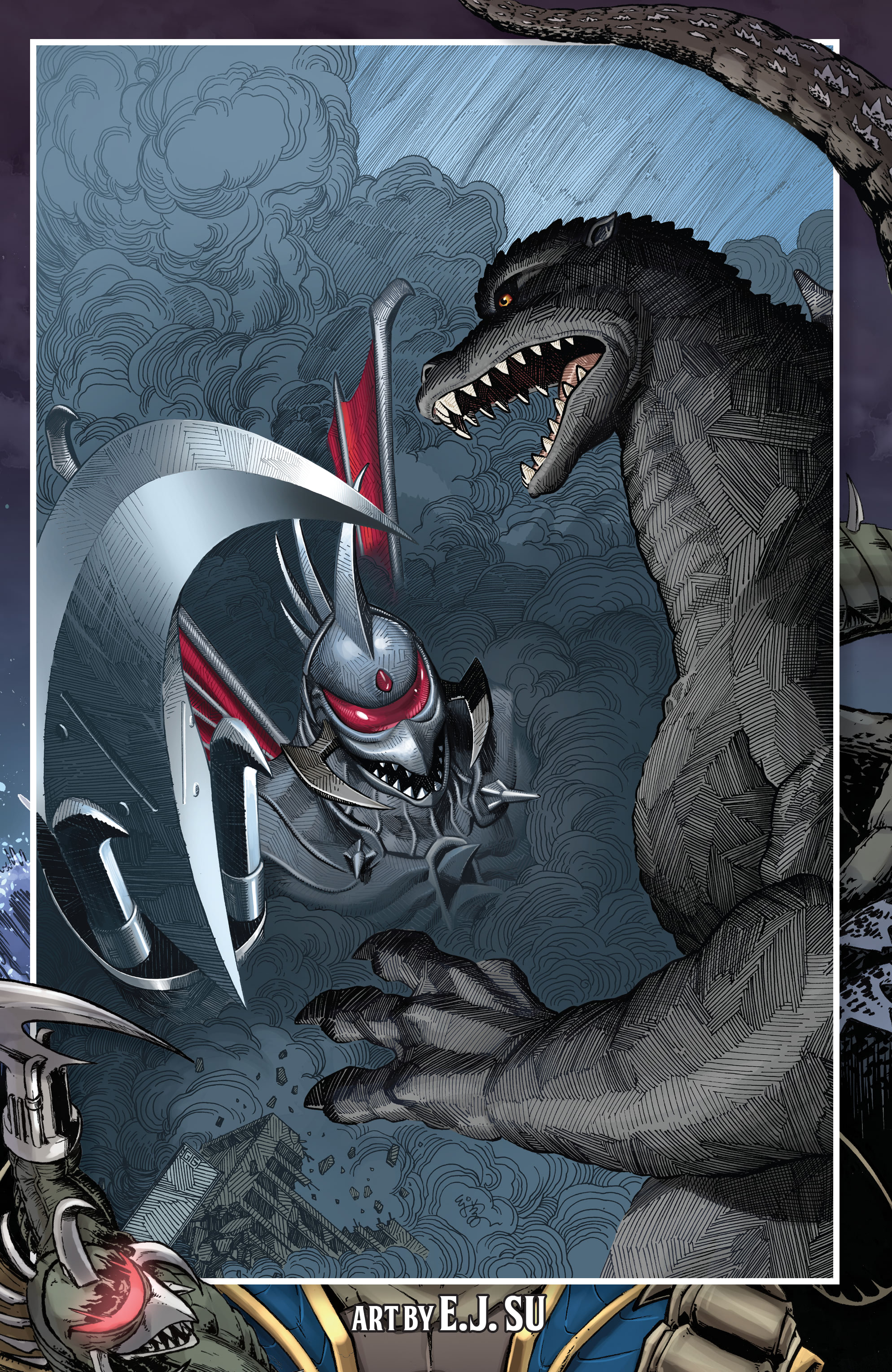 Read online Godzilla Rivals: Vs. Gigan comic -  Issue # Full - 43
