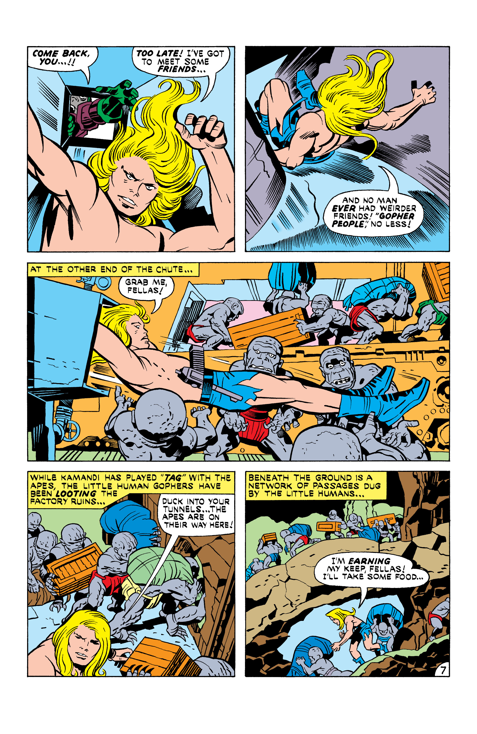 Read online Kamandi, The Last Boy On Earth comic -  Issue #18 - 7