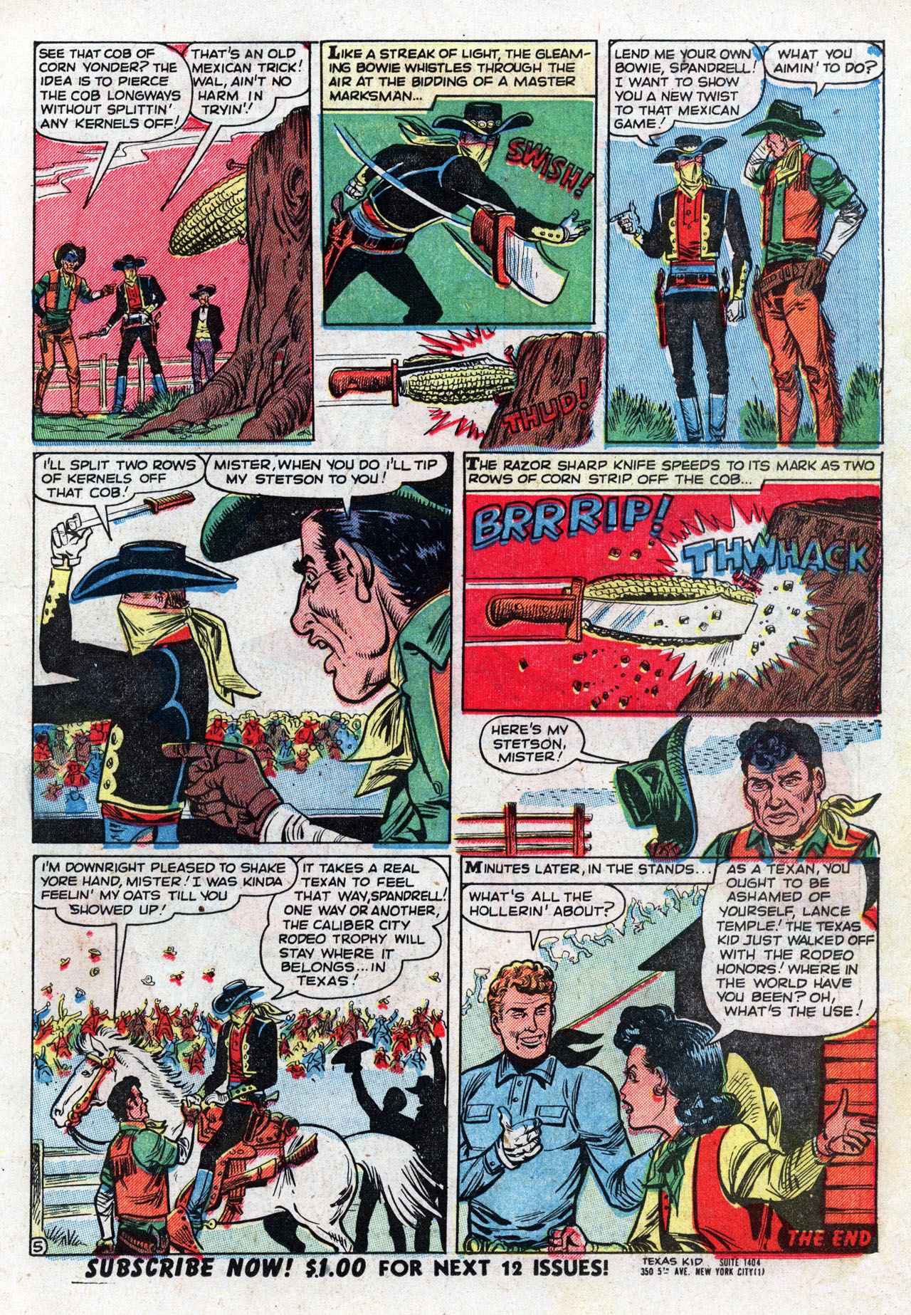 Read online Texas Kid comic -  Issue #3 - 15