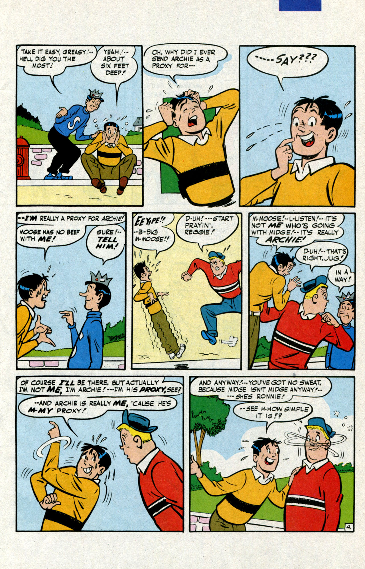 Read online Reggie's Revenge comic -  Issue #1 - 21