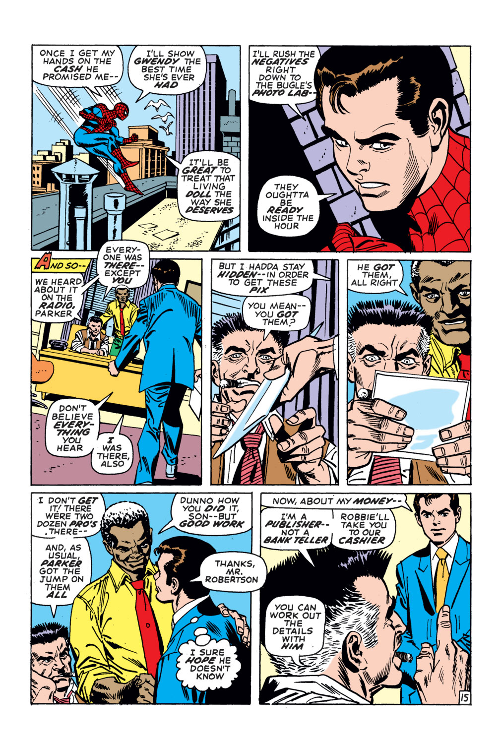 Read online The Amazing Spider-Man (1963) comic -  Issue #99 - 15