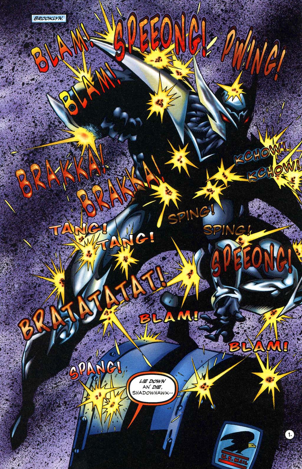 Read online The New Shadowhawk comic -  Issue #3 - 3