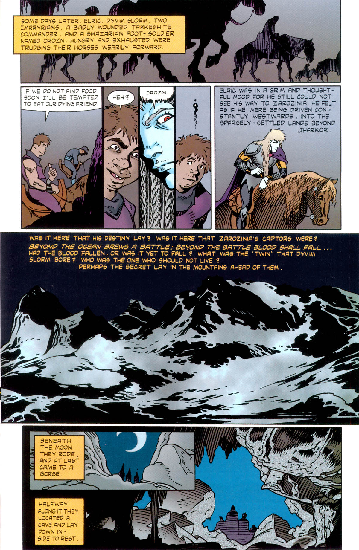 Read online Elric: Stormbringer comic -  Issue #1 - 29