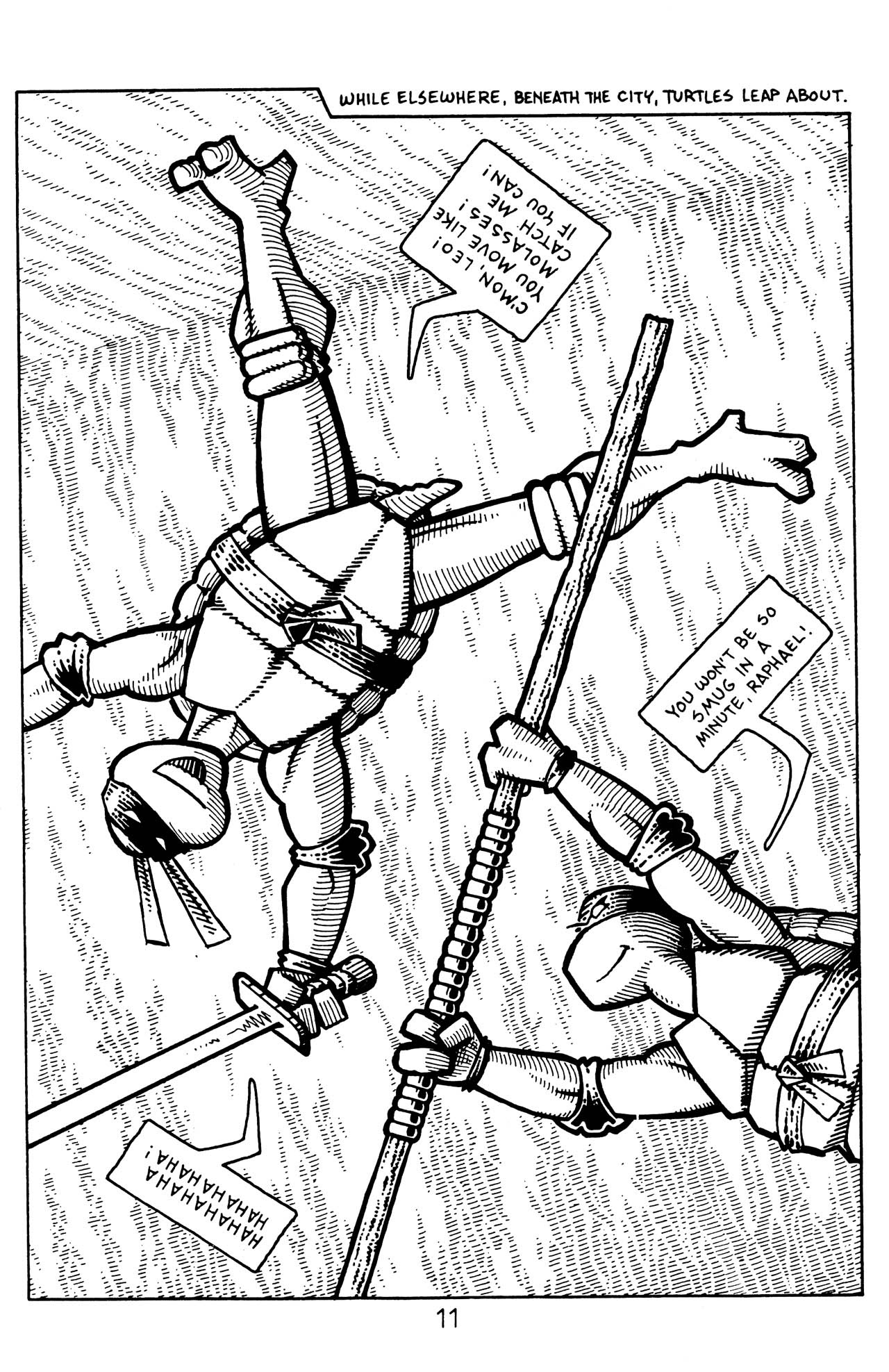 Read online The Haunted Pizza Teenage Mutant Ninja Turtles Special comic -  Issue # Full - 13
