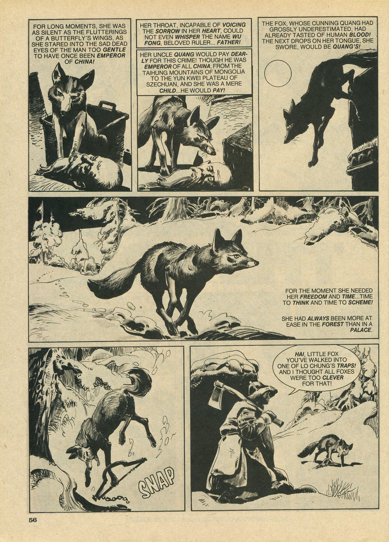 Read online Vampirella (1969) comic -  Issue #95 - 56