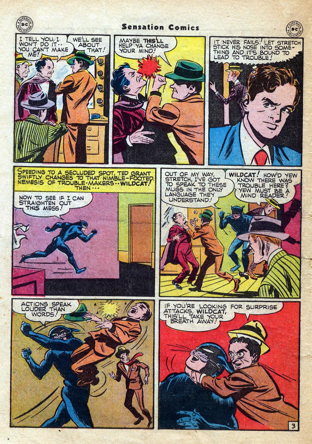 Read online Sensation (Mystery) Comics comic -  Issue #60 - 44