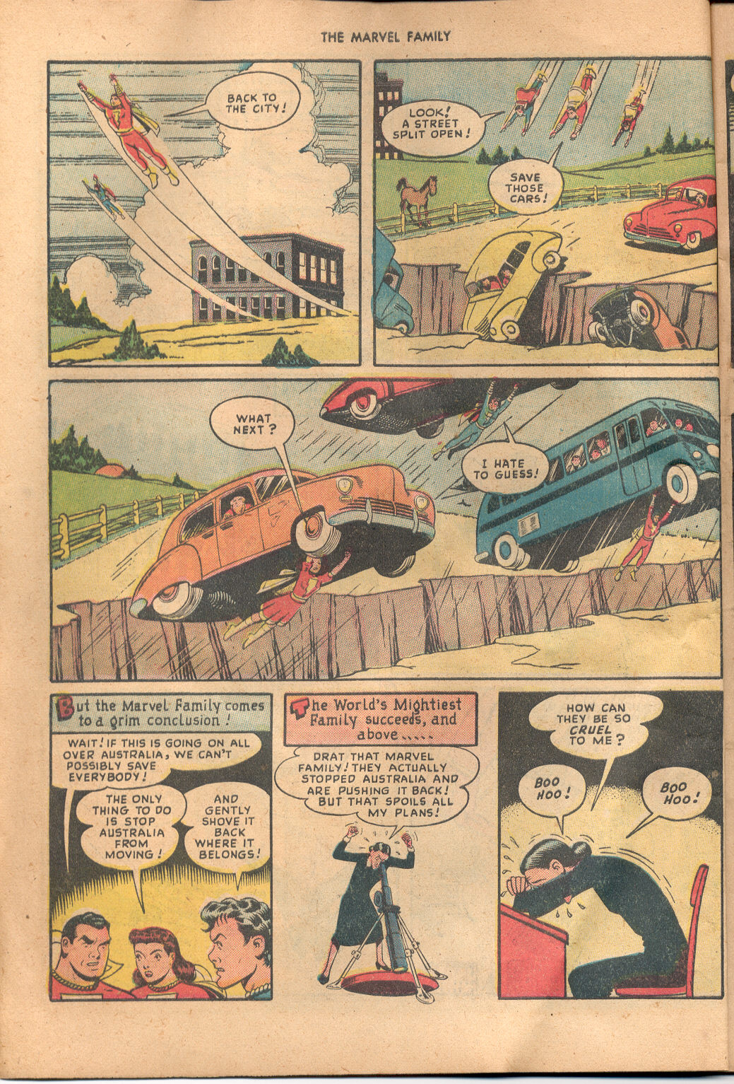 Read online The Marvel Family comic -  Issue #37 - 10
