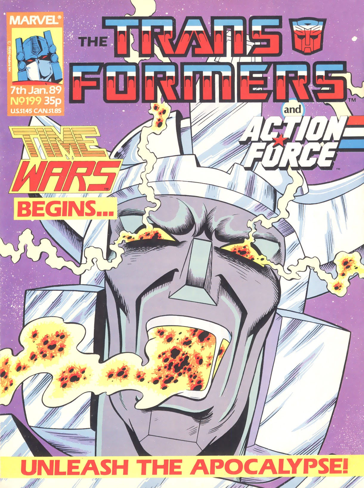 Read online The Transformers (UK) comic -  Issue #199 - 1