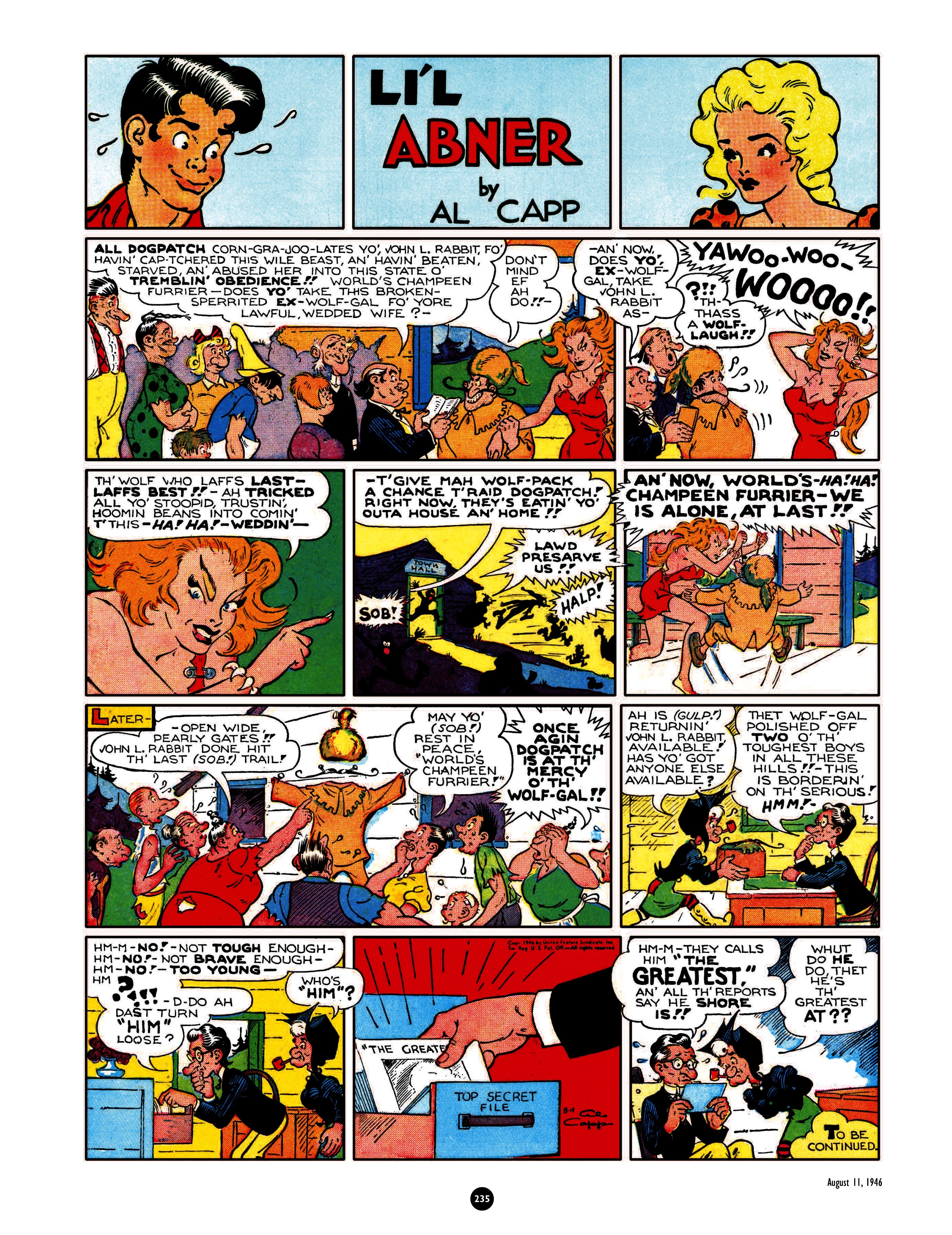 Read online Al Capp's Li'l Abner Complete Daily & Color Sunday Comics comic -  Issue # TPB 6 (Part 3) - 36