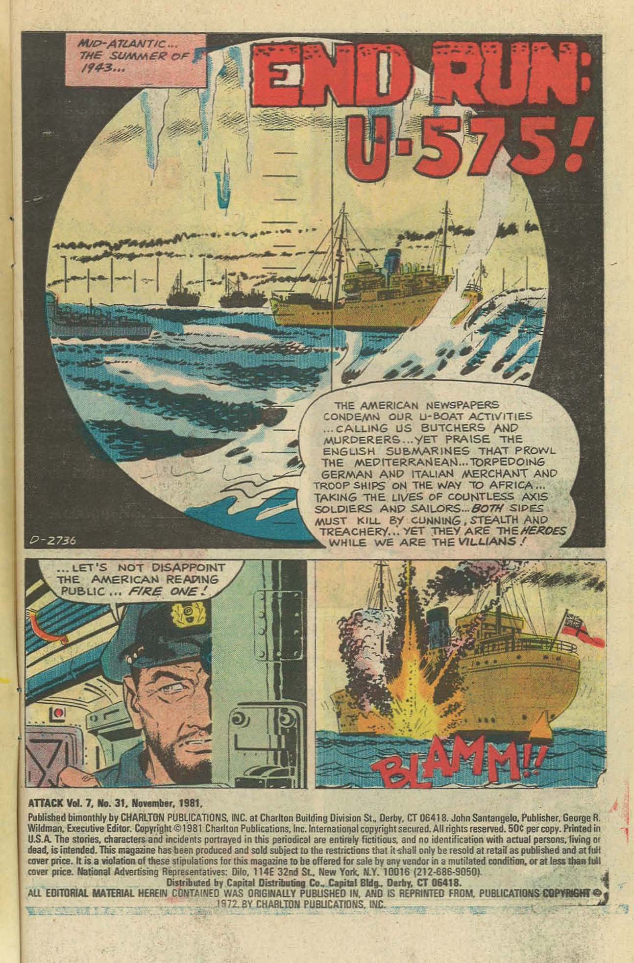 Read online Attack (1971) comic -  Issue #31 - 3