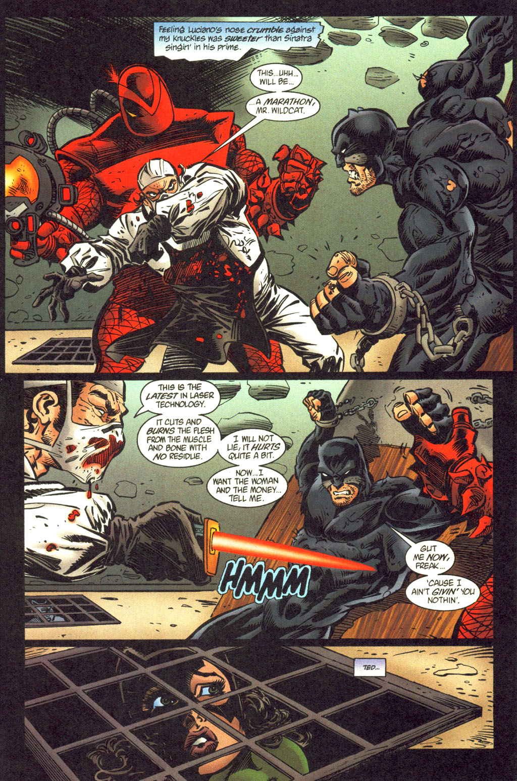 Read online Catwoman/Wildcat comic -  Issue #4 - 14