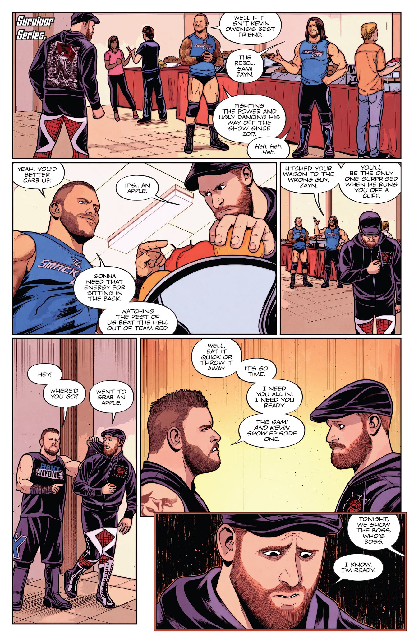 Read online WWE comic -  Issue #19 - 17