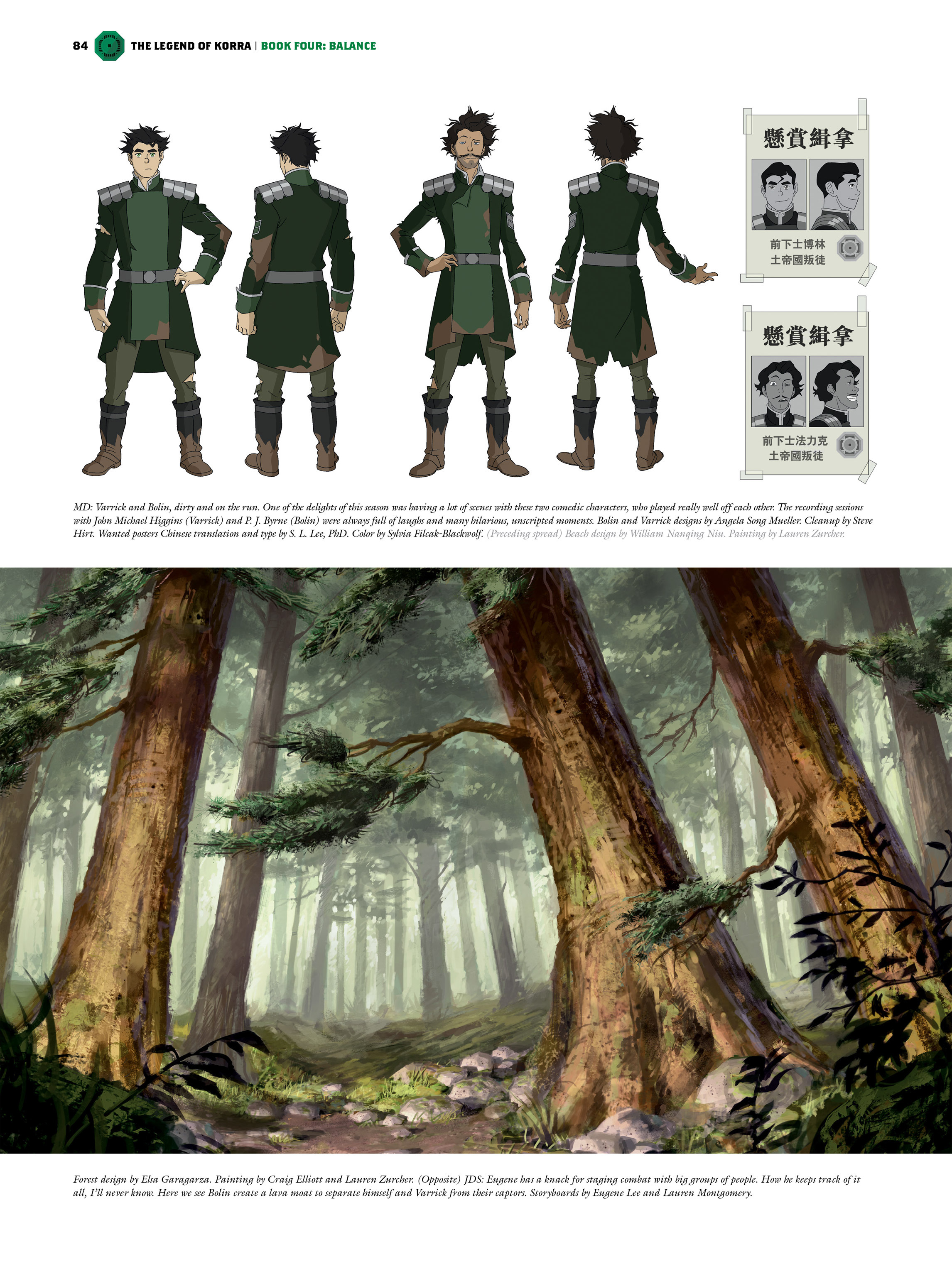 Read online The Legend of Korra: The Art of the Animated Series comic -  Issue # TPB 4 - 78