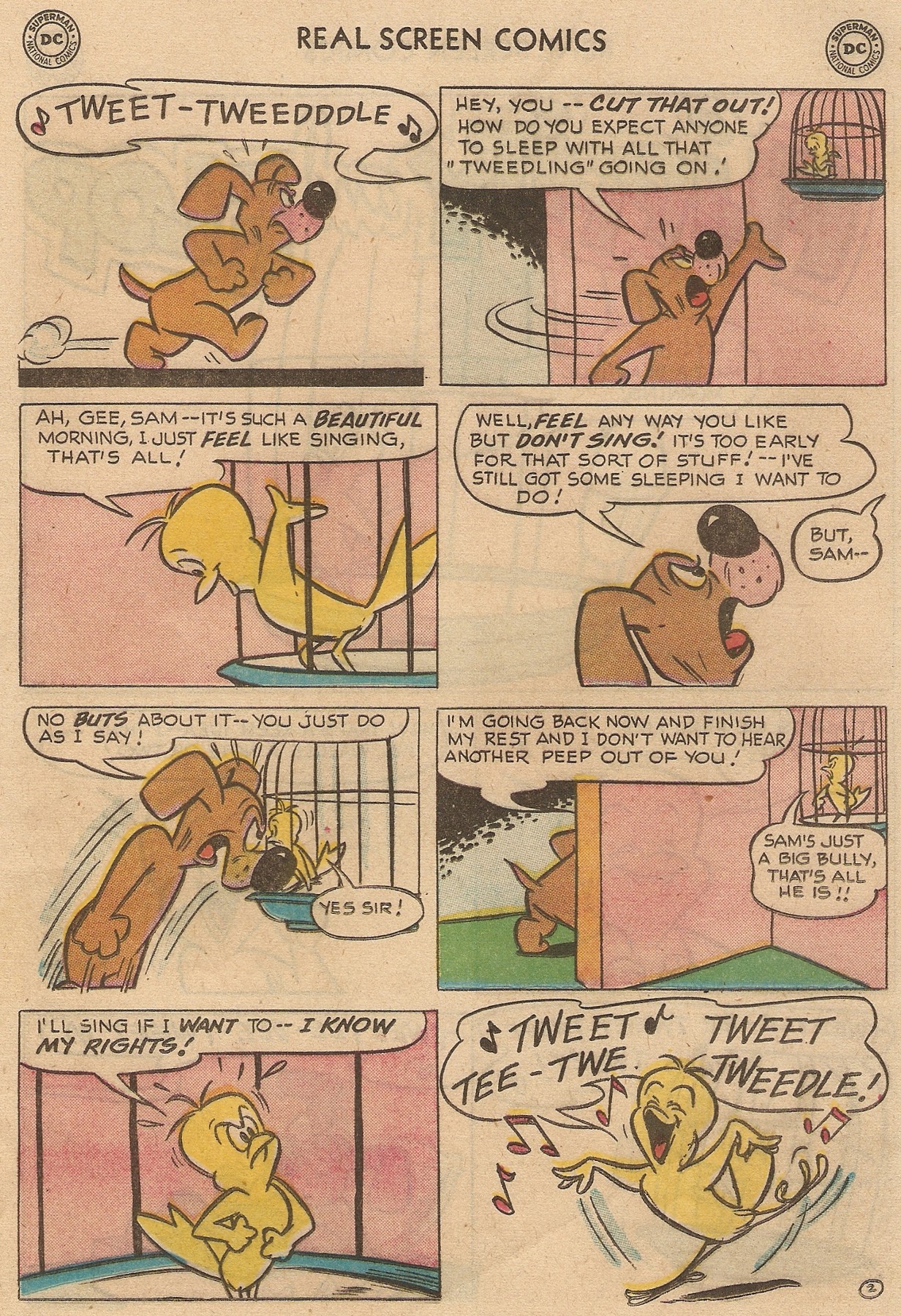 Read online Real Screen Comics comic -  Issue #109 - 12