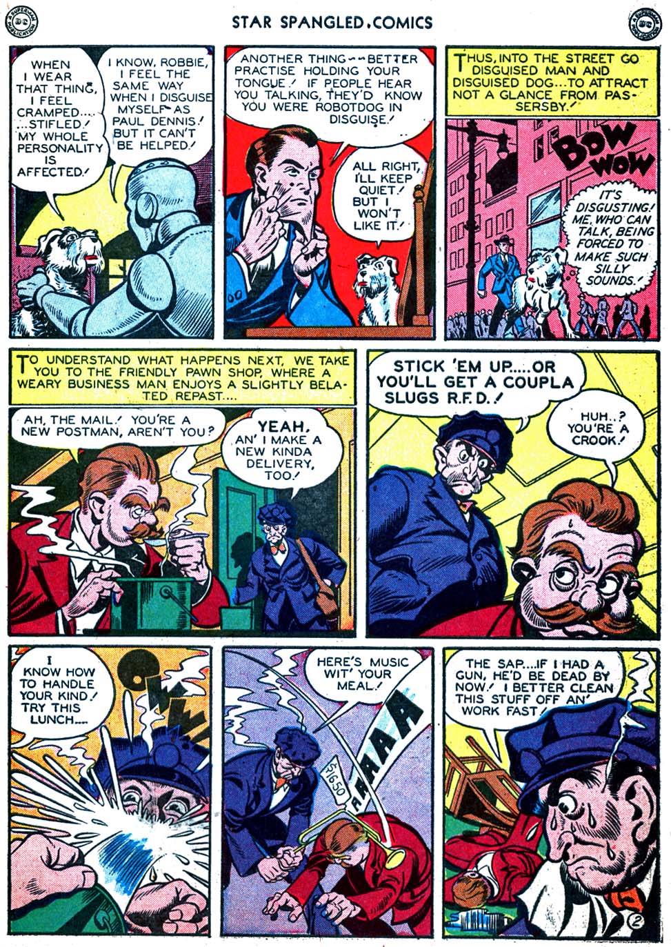 Read online Star Spangled Comics comic -  Issue #33 - 53